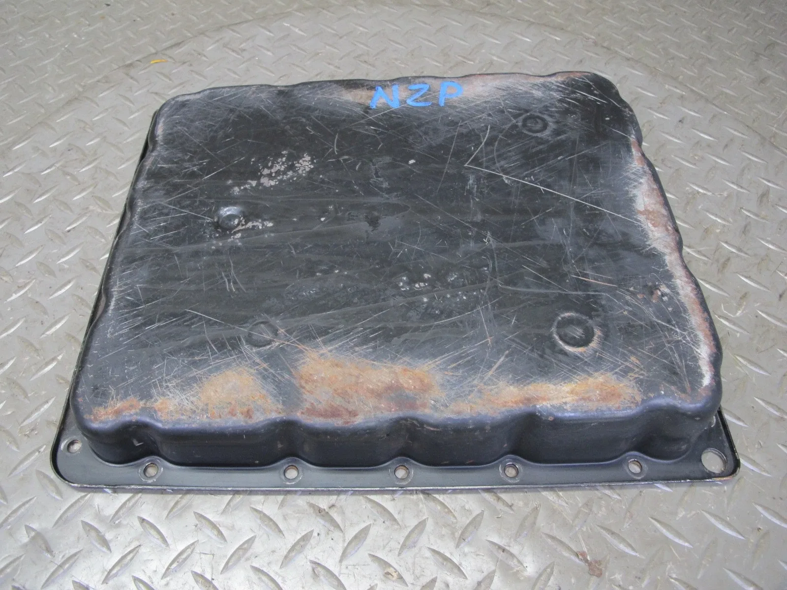 1990 NISSAN Z32 300ZX NON TURBO RE4R01A A/T AUTOMATIC TRANSMISSION OIL PAN OEM