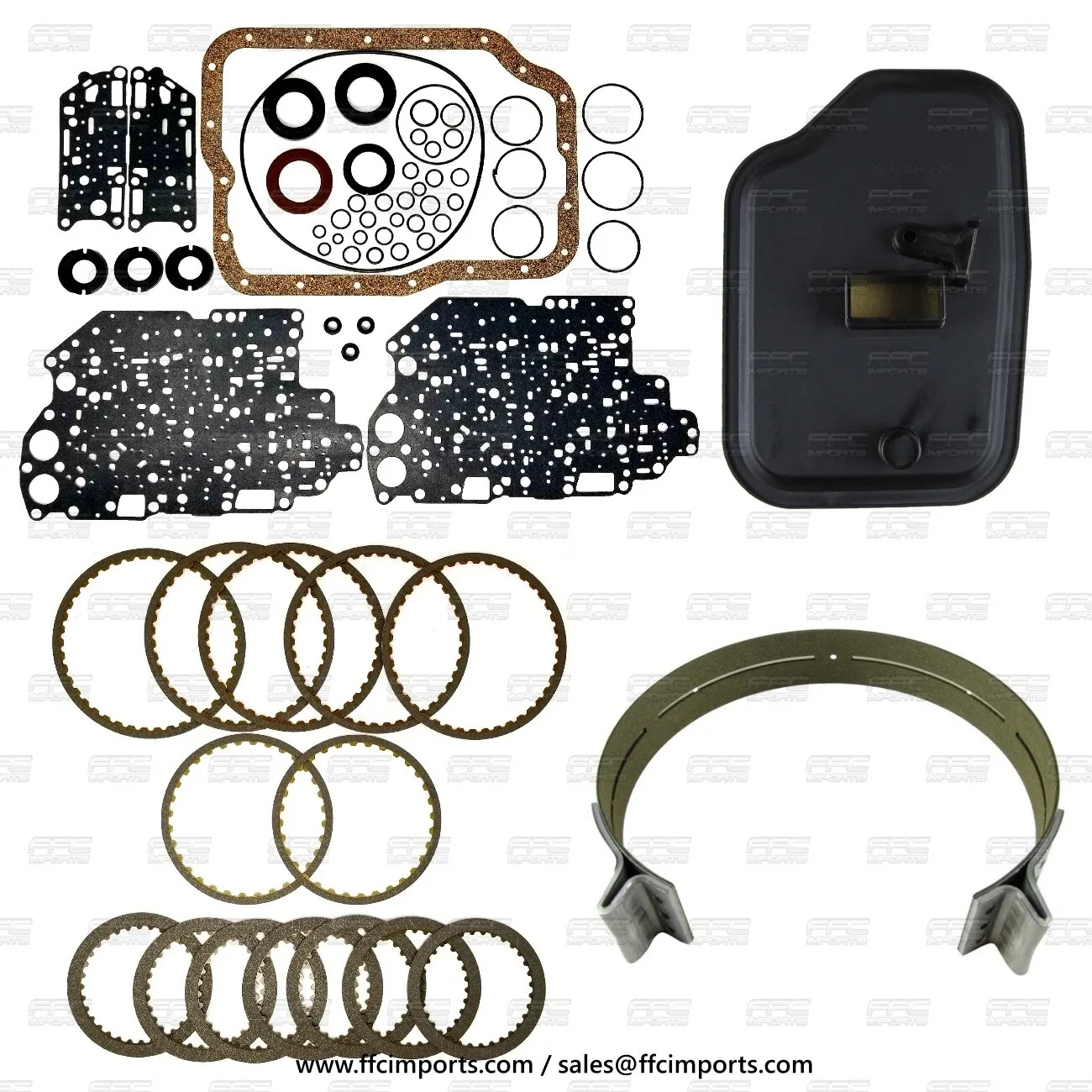 4F27E FN4A-EL 4-Speed Transmission Master Rebuild Kit K7100KFX