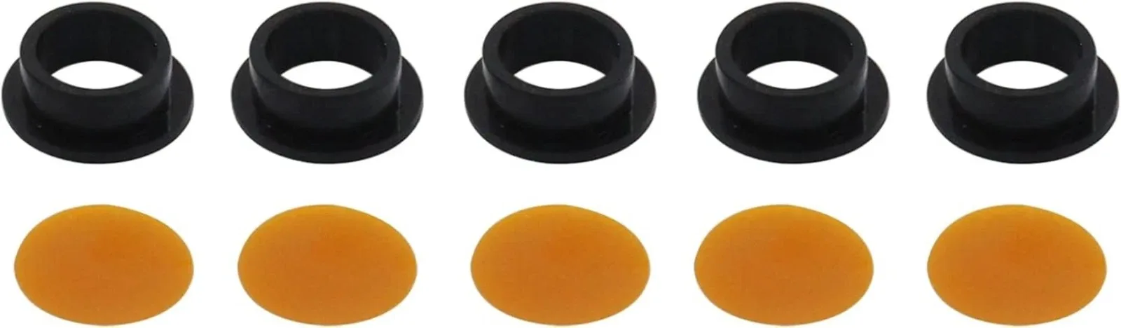 5 Seals & 5 Discs Transmission Pressure Switch Rebuild Kit for Chevy & GMC image 2