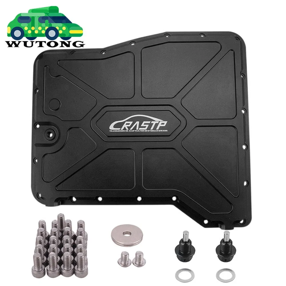 FOR 09-17 NISSAN GTR R35 VR38DETT  Billet Transmission Oil Sump Pan Aluminum