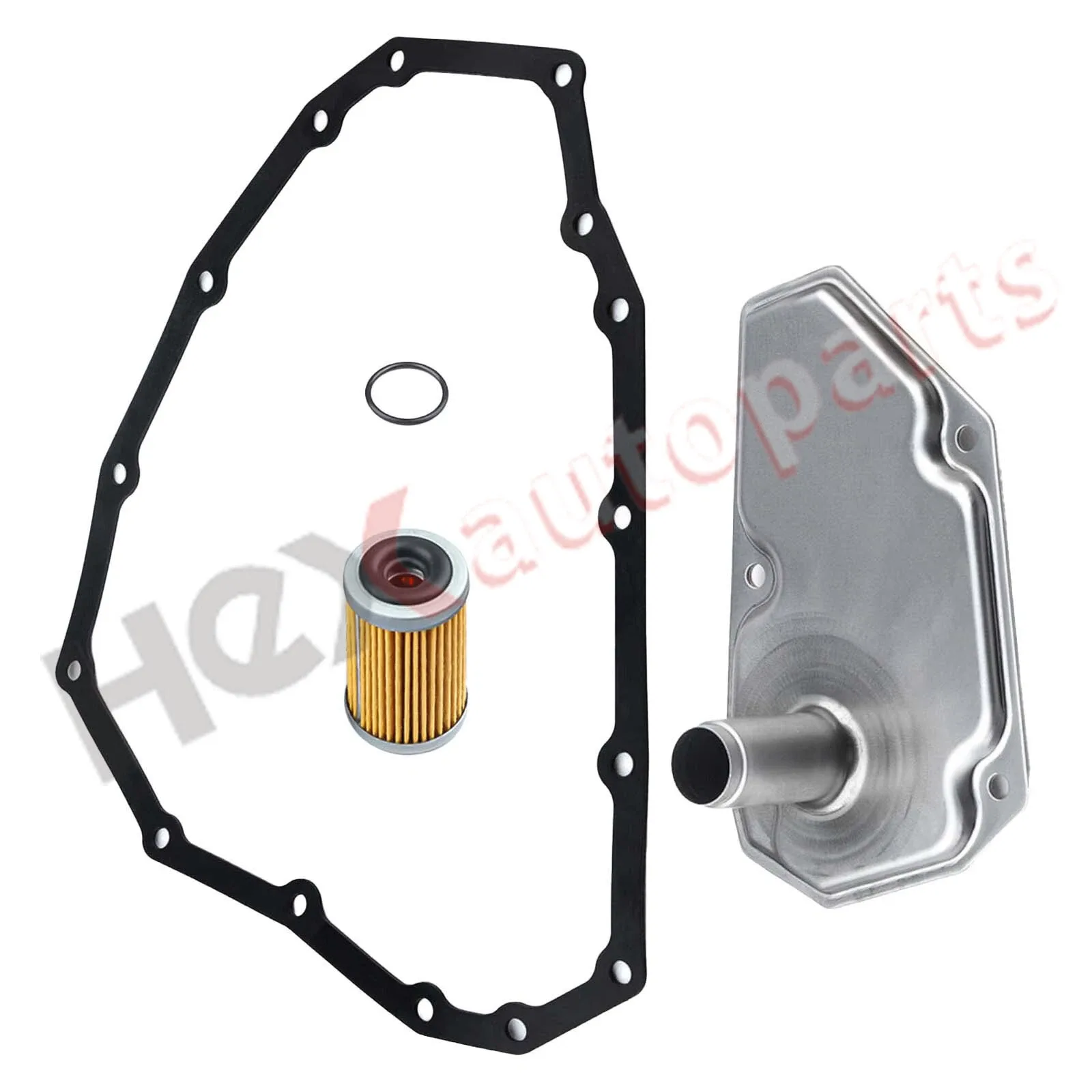3Pcs Transmission Oil Filters W/Pan Gasket Set For 2012-19 NISSAN SENTRA VERSA