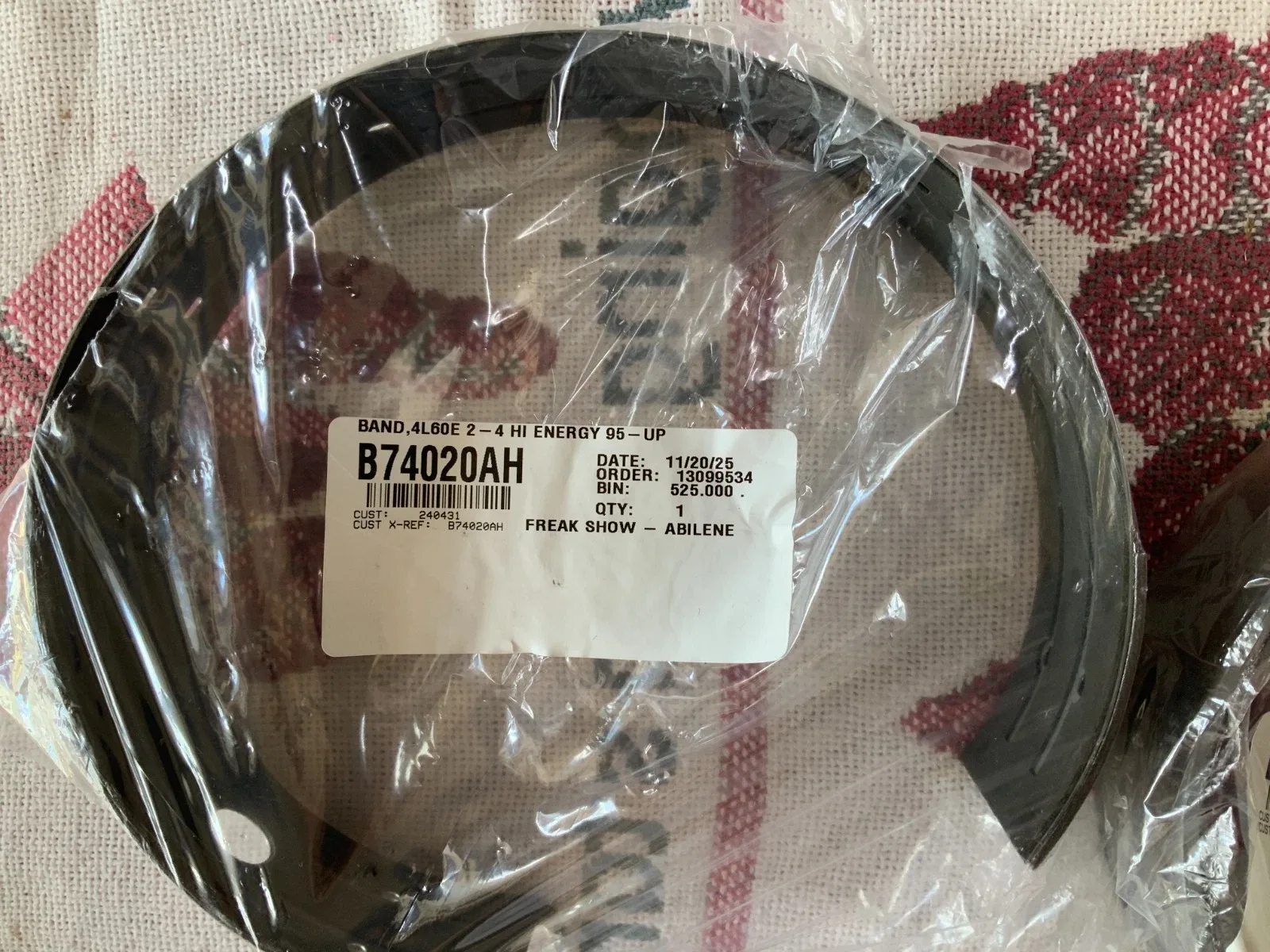 BorgWarner Transmission Bands P/N B34024E & B74020AH image 3