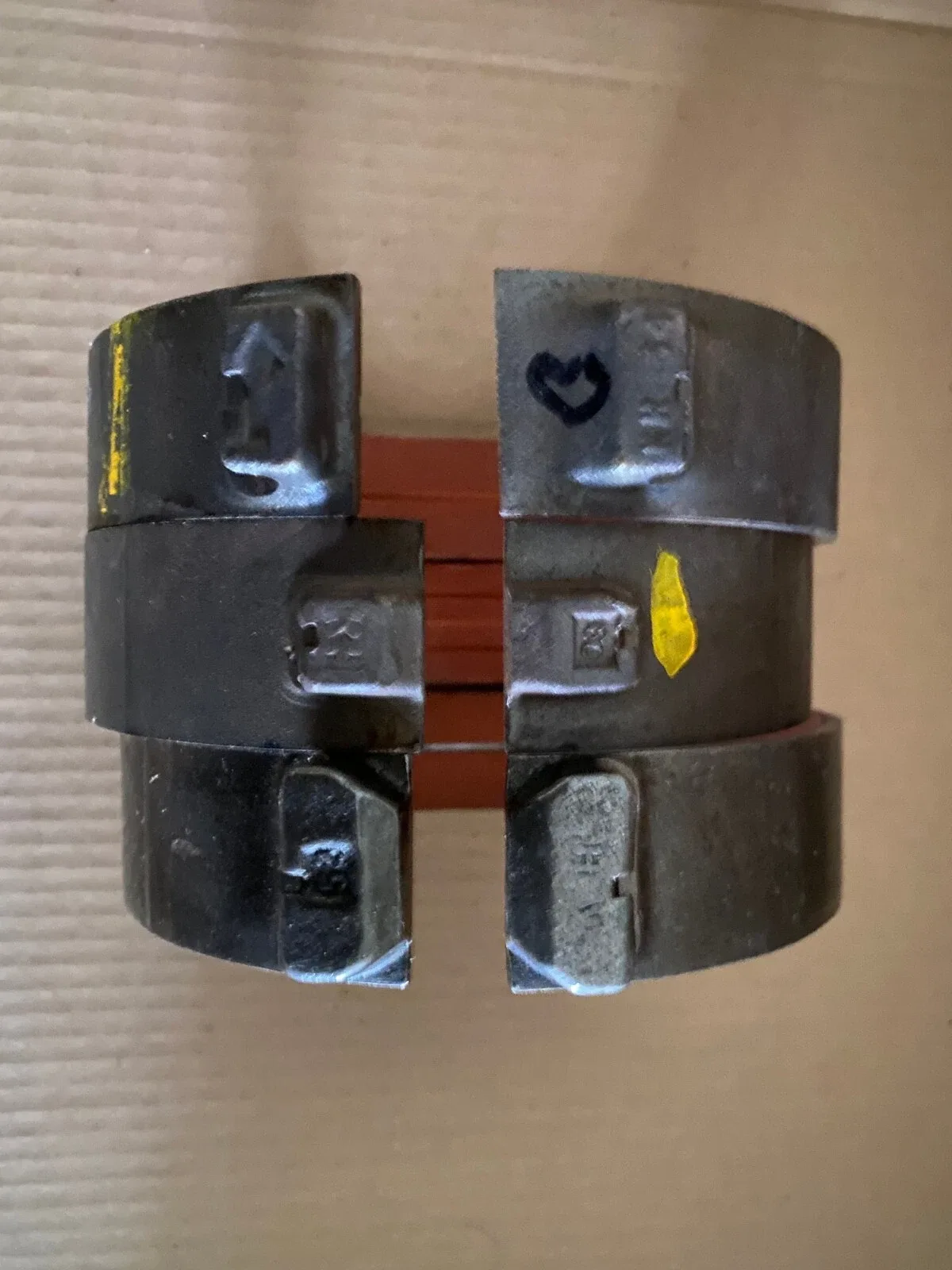 1964–1965 Ford C4 Transmission Front Narrow Bands (3) - Remanufactured