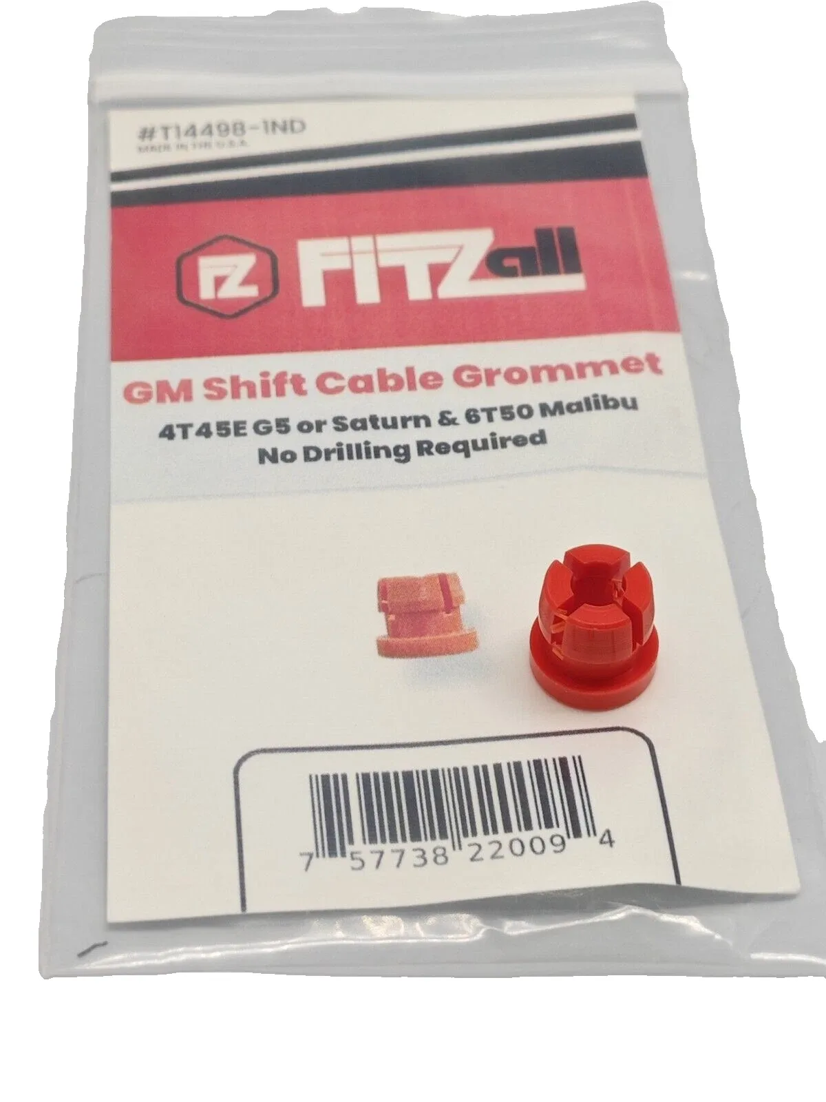 4T45E GM Shift Cable Grommet T14498-1ND - FITZALL TECHPAK image 3