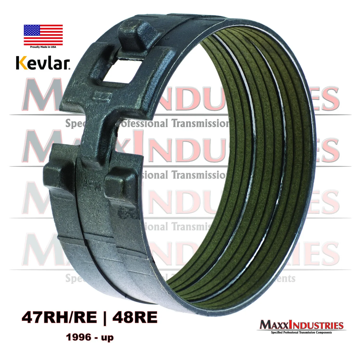 1996-up 47RH/47RE/48RE Reverse Drum & Kevlar-lined Band - MaxxIndustries image 4
