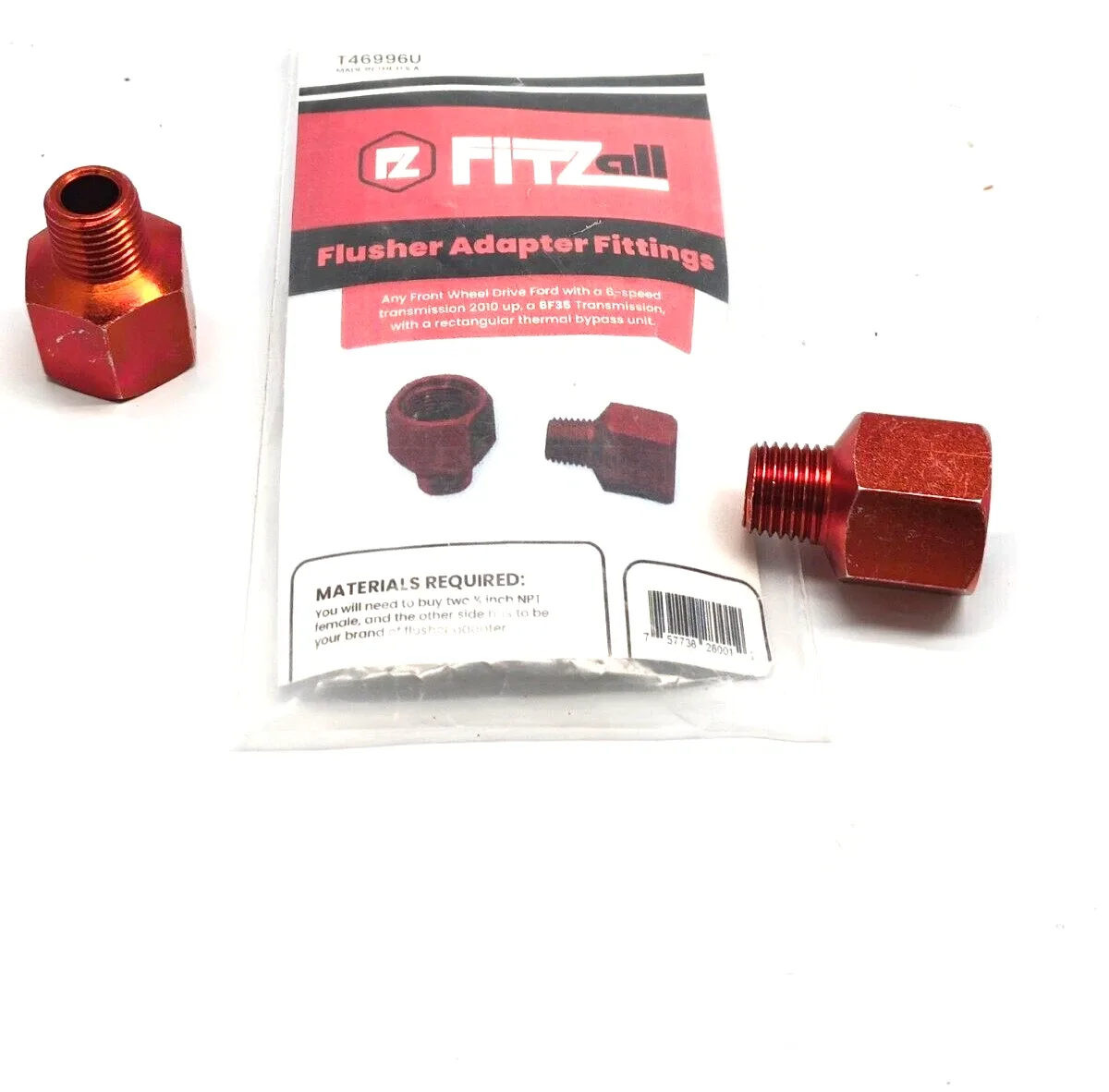Fitzall 6F35 Flusher Adapter Fittings T46996U image 2