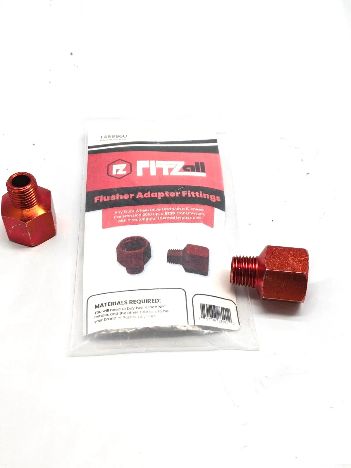 Fitzall 6F35 Flusher Adapter Fittings T46996U image 4