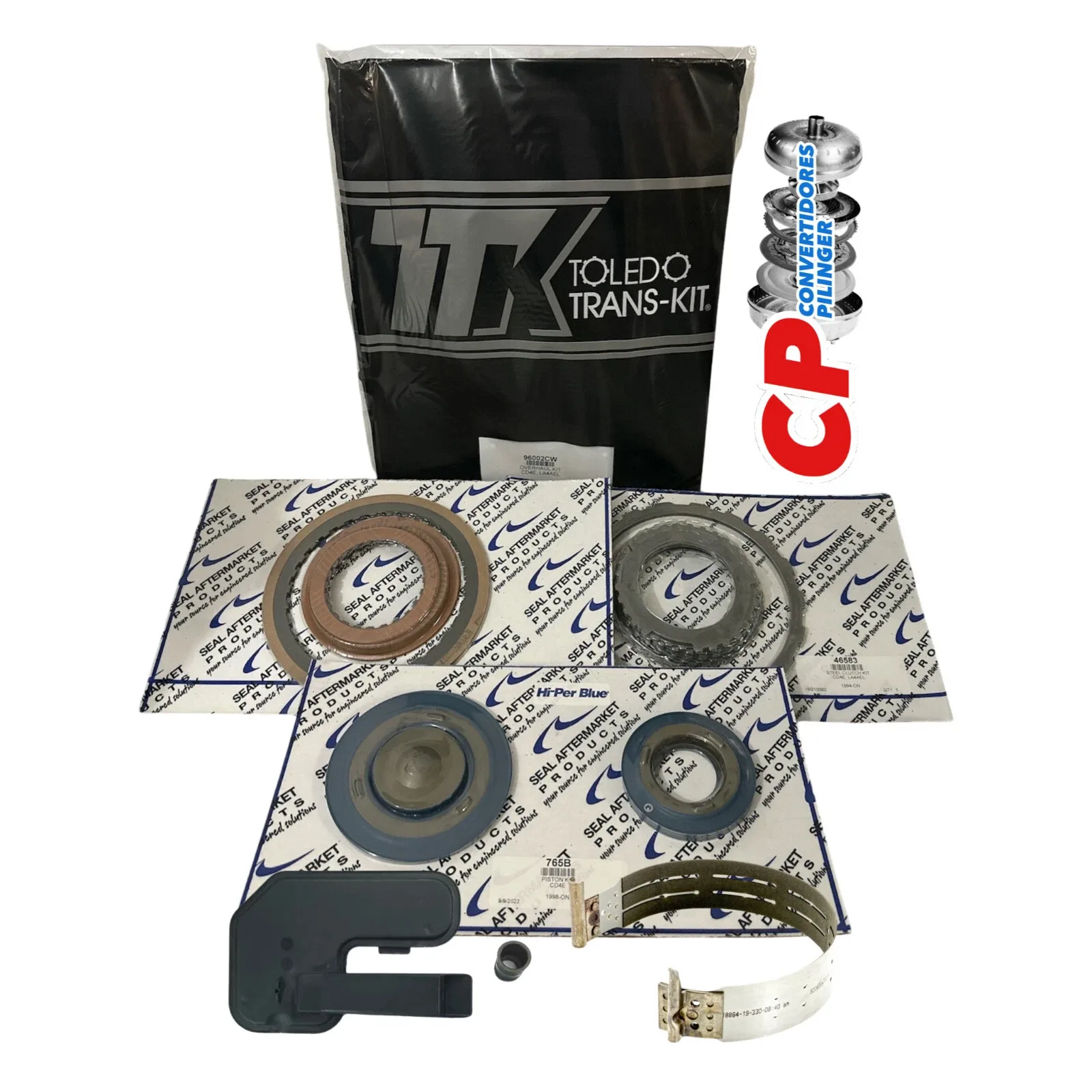 CD4E LA4AEL Transmission Master Rebuild Kit with Band Pistons & filter 2008-Up.