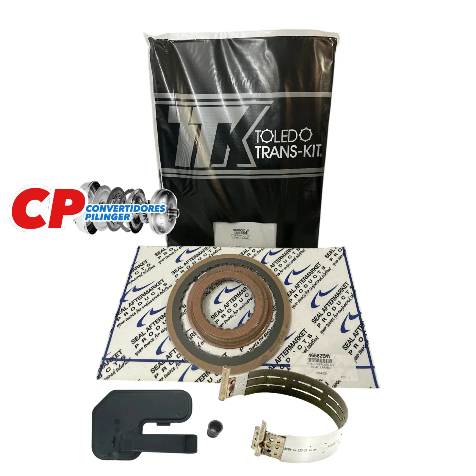 2008-Up Ford/Mazda/Mercury CD4E / LA4A-EL 4-Speed Automatic Transmission Rebuild Kit HDK73004ABF