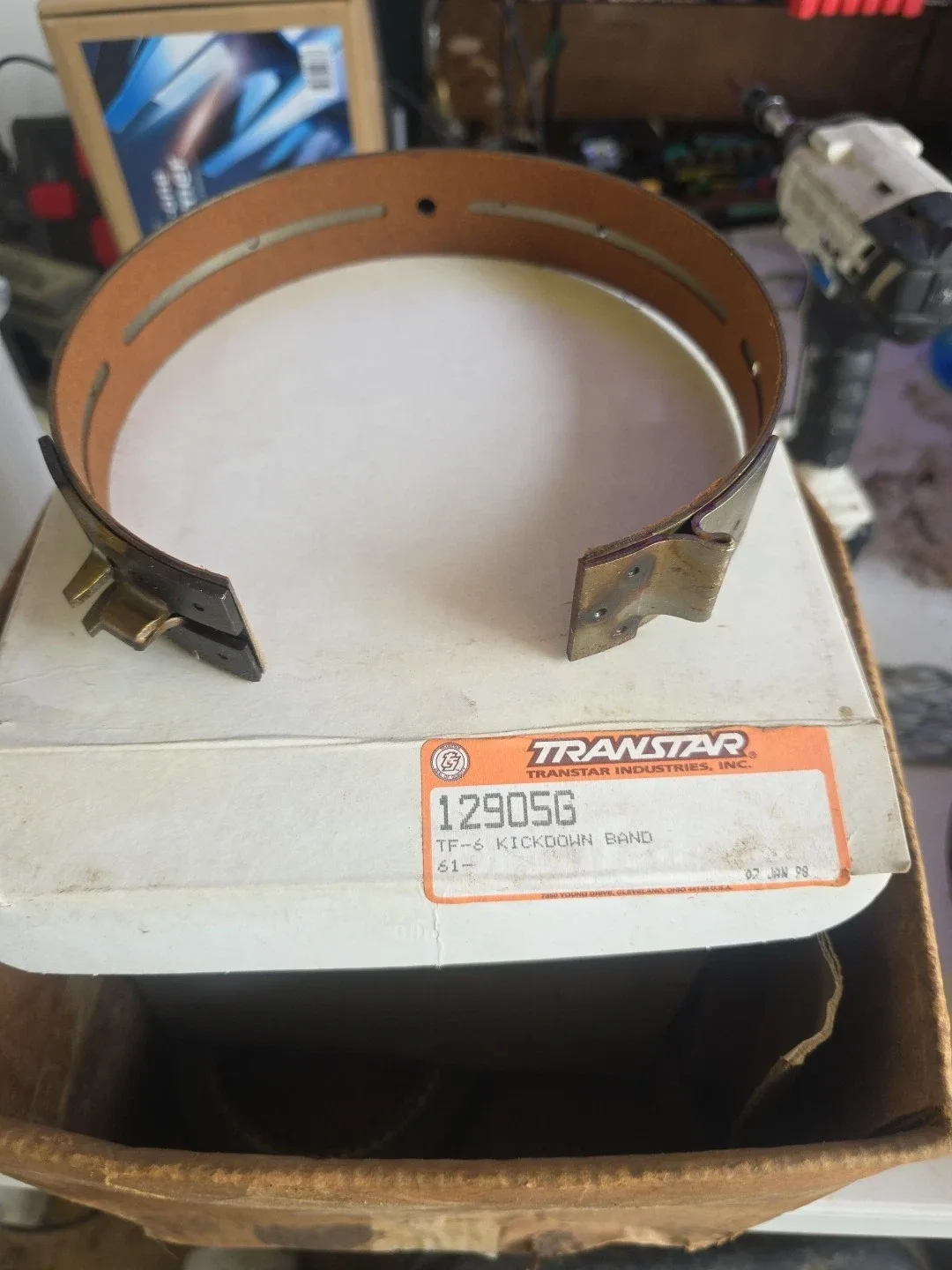 1988-2004 Chrysler Intermediate Heavy Duty Transmission Band MPN 12905G image 2