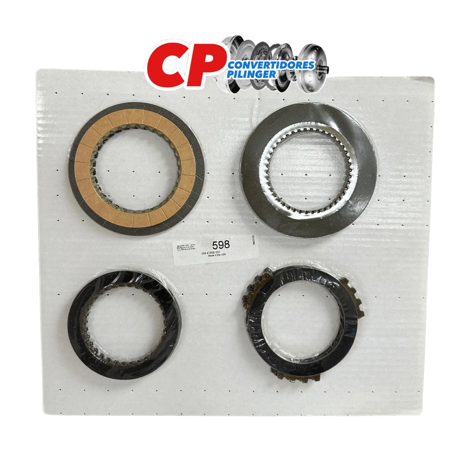 GM 4T65E Transmission Super Banner Rebuild Kit With pistons, Band 2003-Up image 4