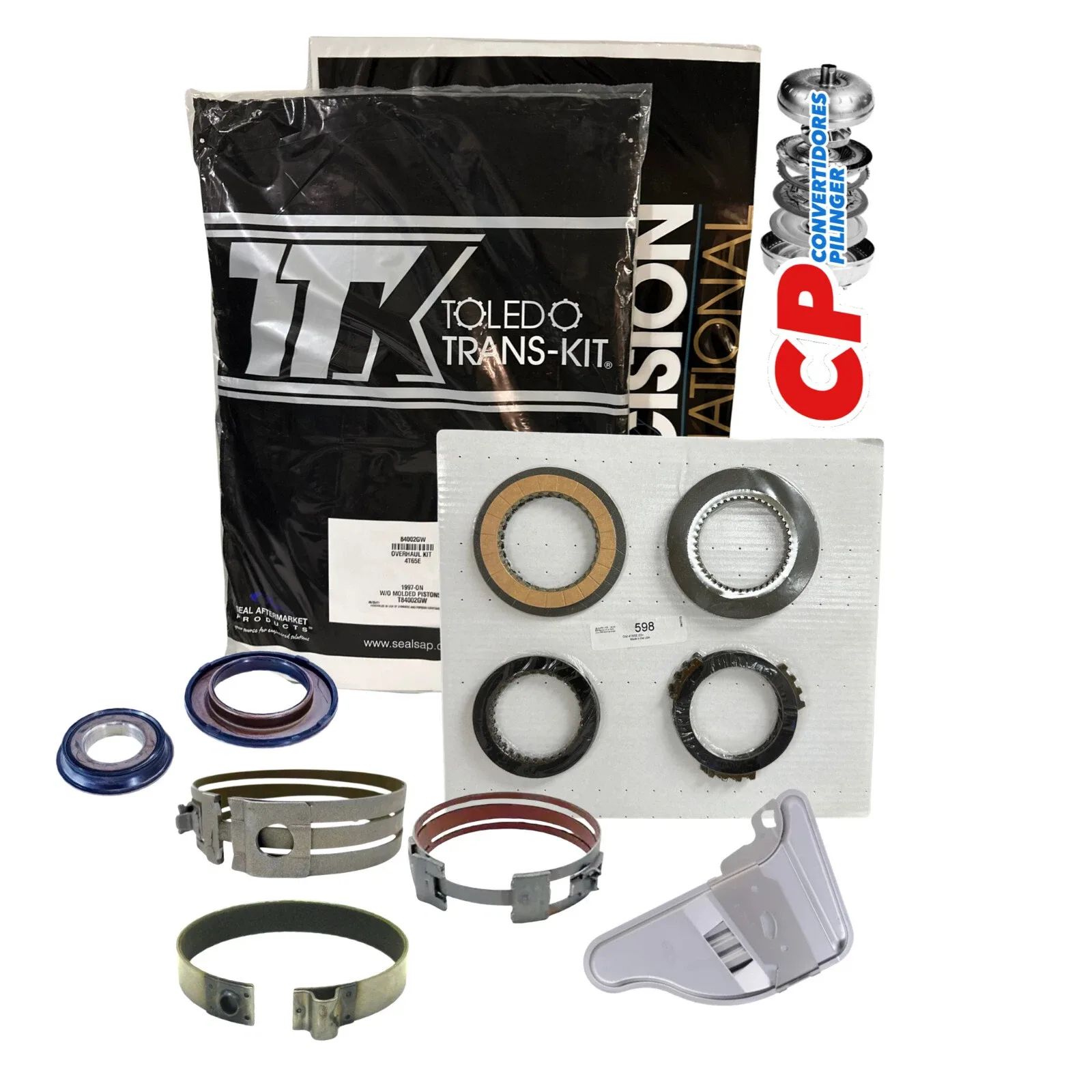 GM 4T65E Transmission Super Banner Rebuild Kit With pistons, Band 2003-Up