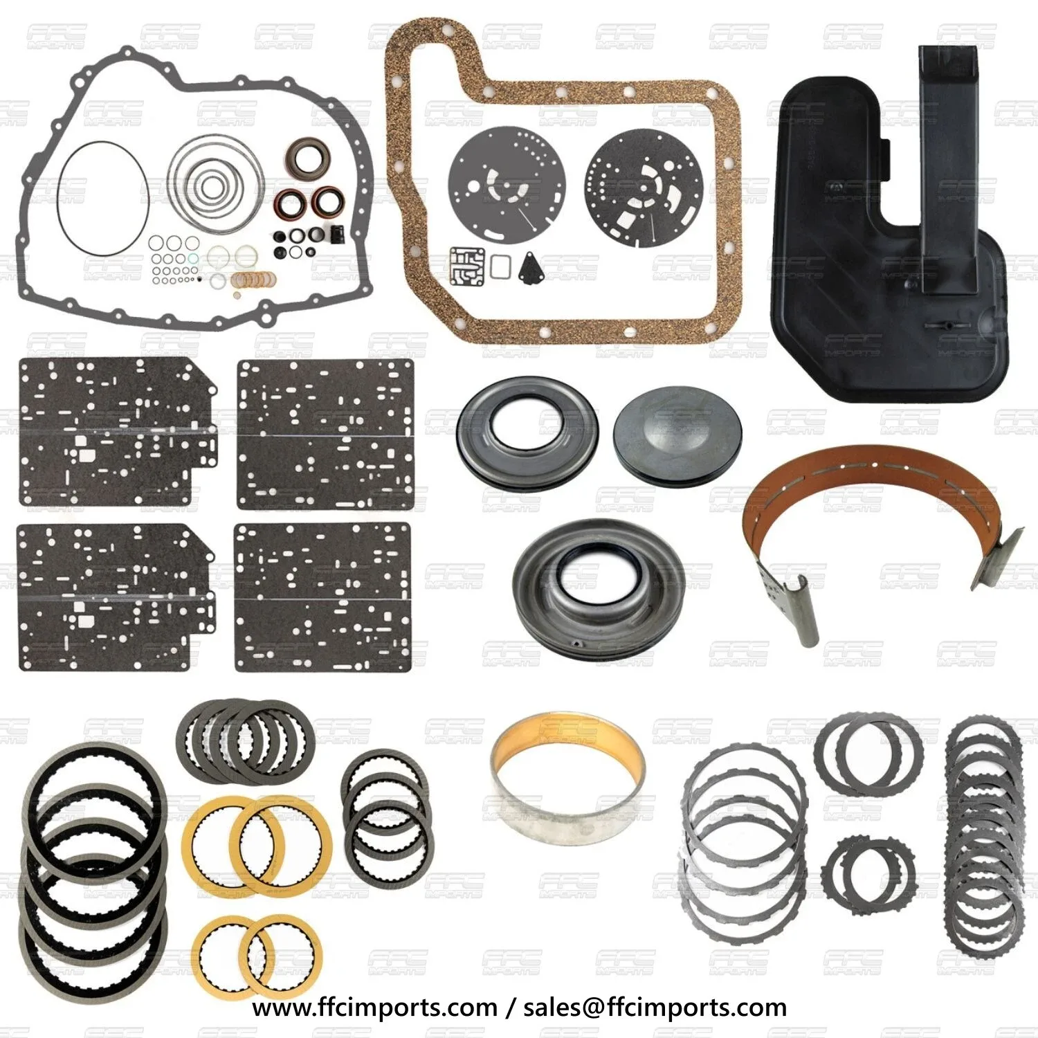 1994-2008 Ford Mazda Mercury CD4E / LA4A-EL Super Master Rebuild Kit KP7000V