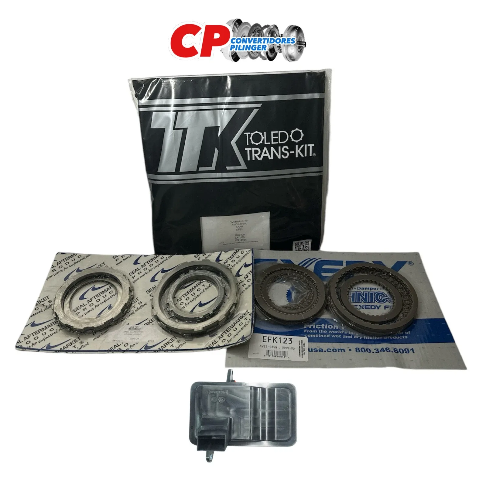 AISIN AW55-50SN AW55-51SN Transmission Master Rebuild kit With Band & fil2000-ON