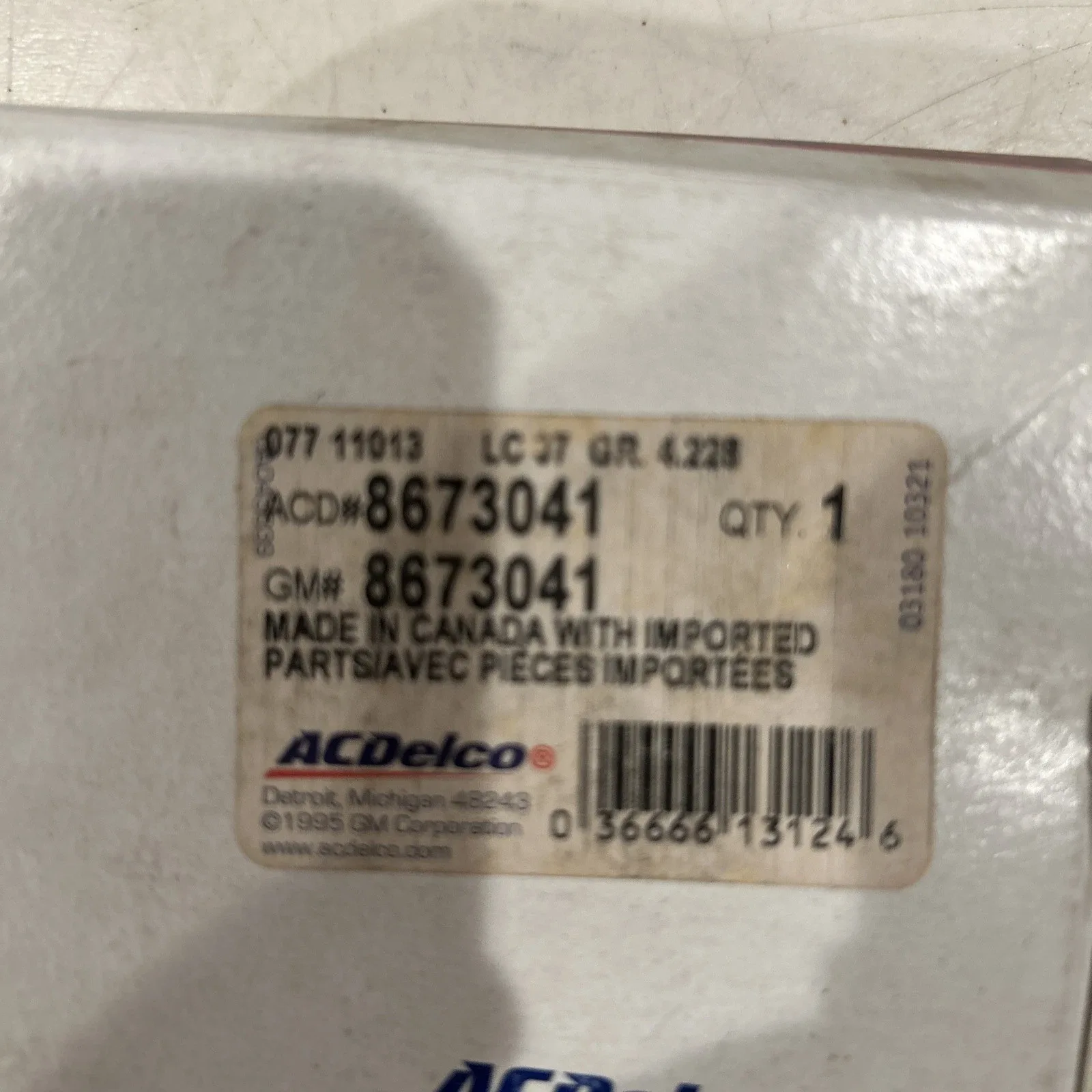 ACDelco GM OEM 8673041 Automatic Transmission 2-4 Band 2nd Apply