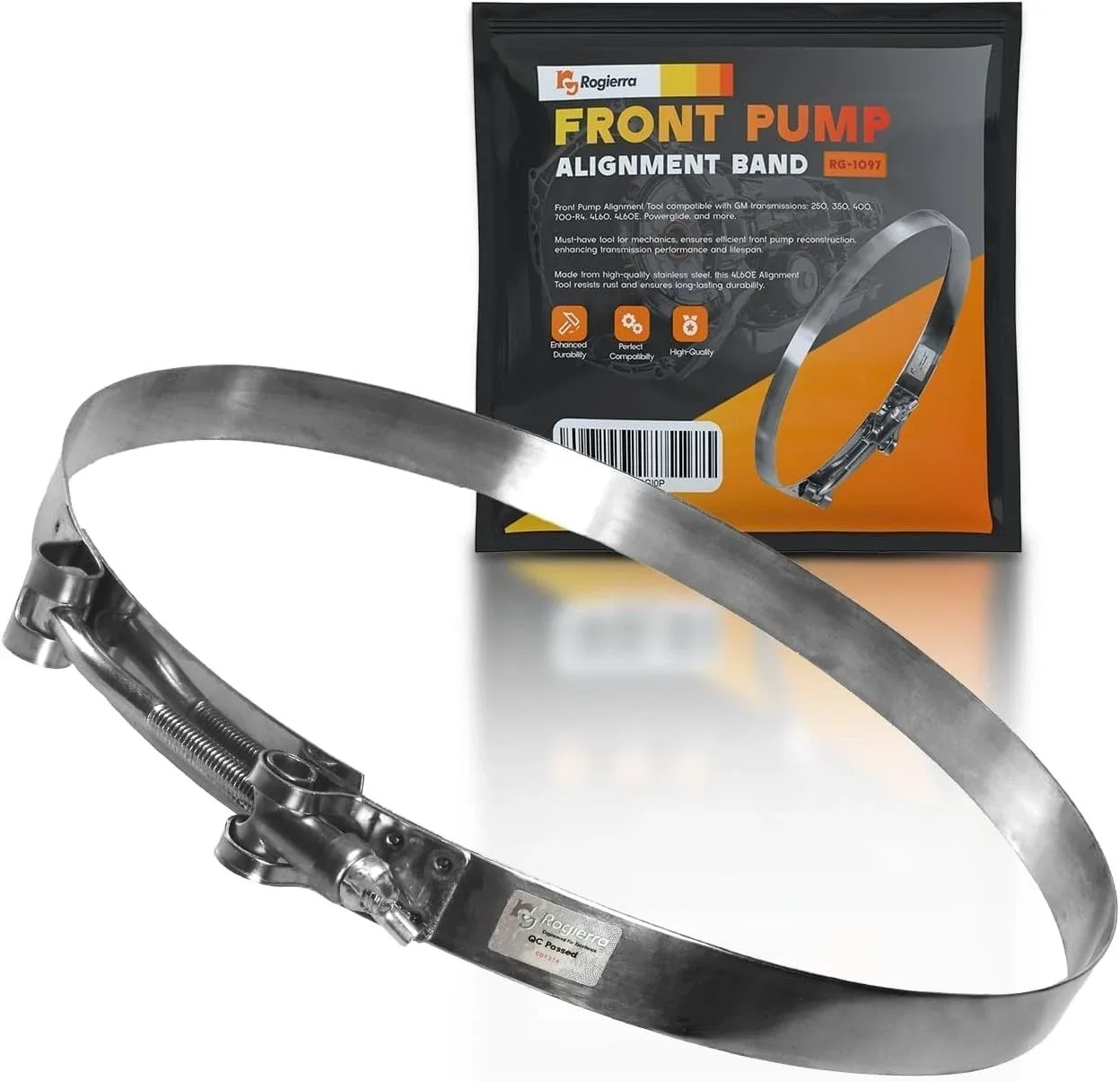 Front Pump Alignment Band Tool for GM Transmission - Chrome, Unbranded image 2