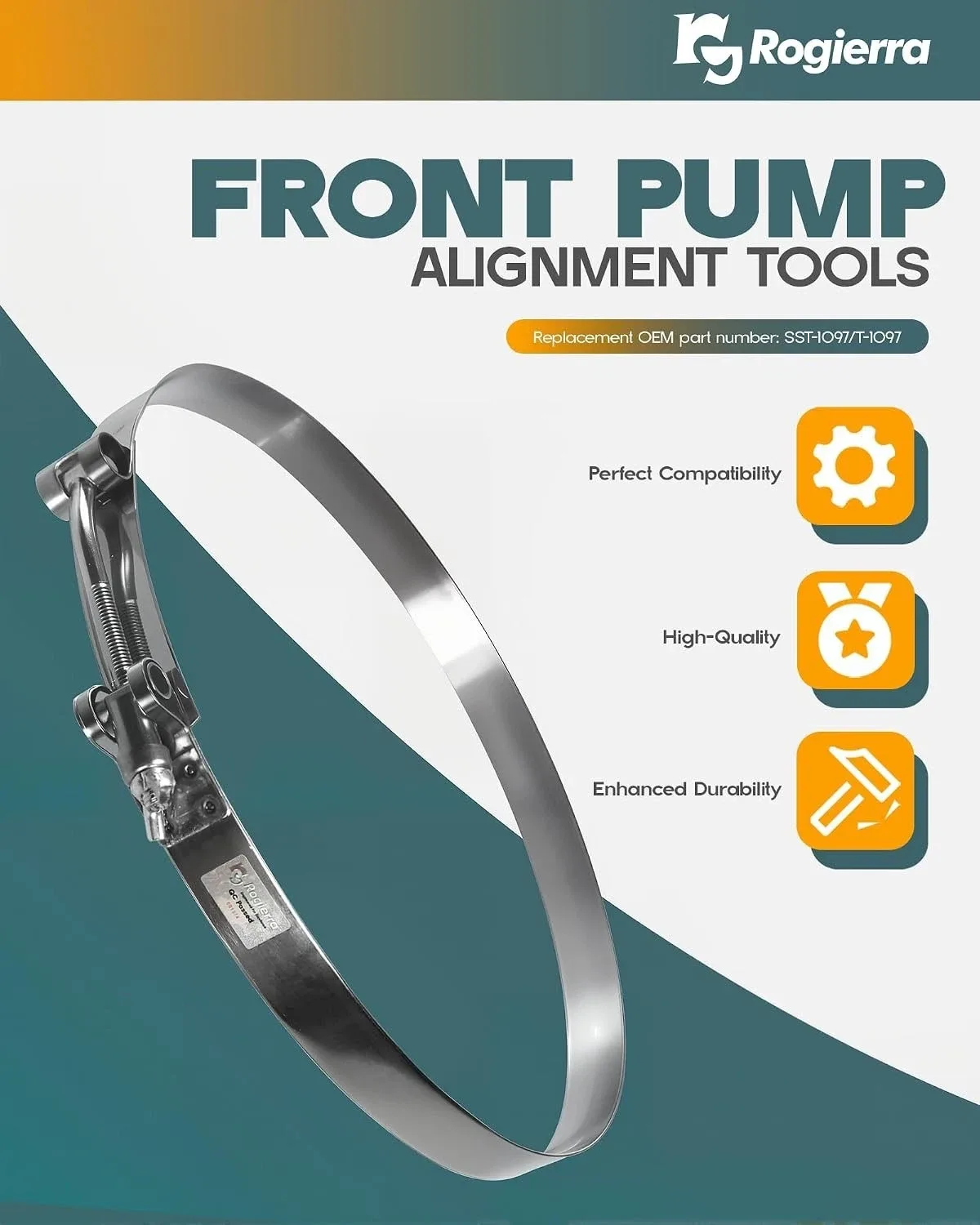 Front Pump Alignment Band Tool for GM Transmission - Chrome, Unbranded image 3