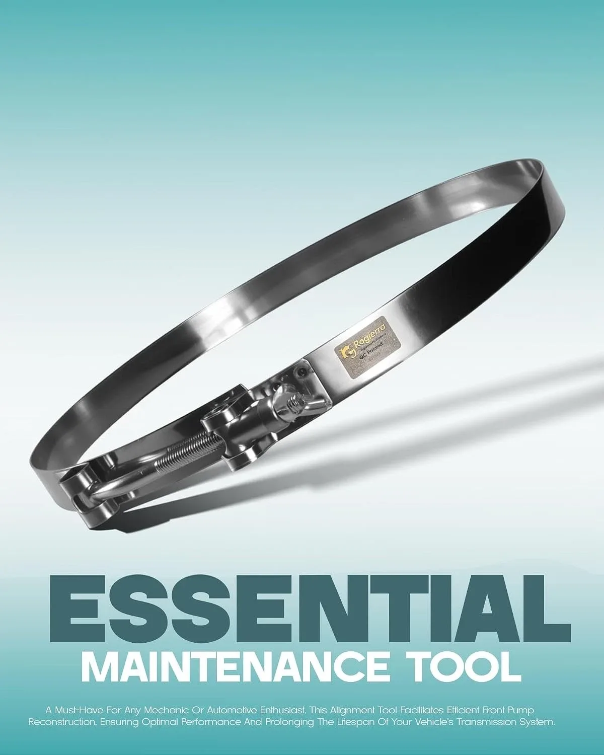 Front Pump Alignment Band Tool for GM Transmission - Chrome, Unbranded image 4