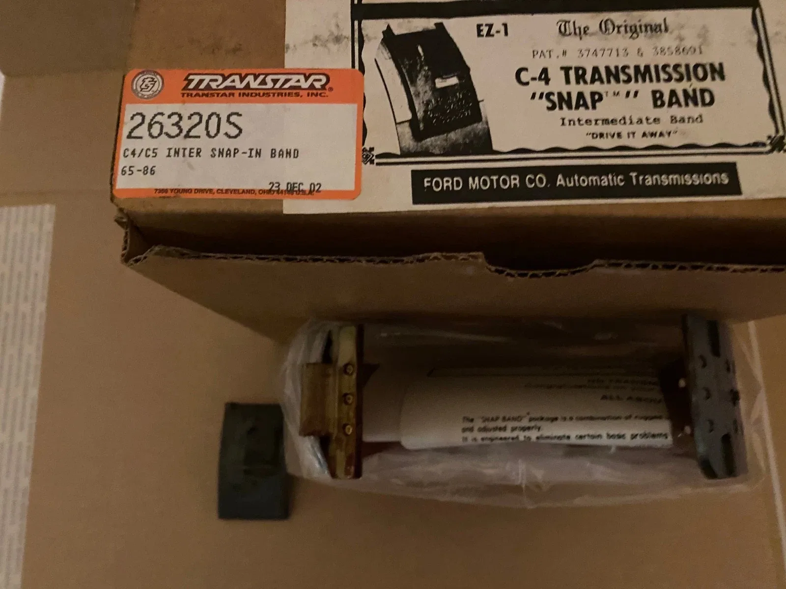 Ford C4/C5 Transmission Snap Band - New