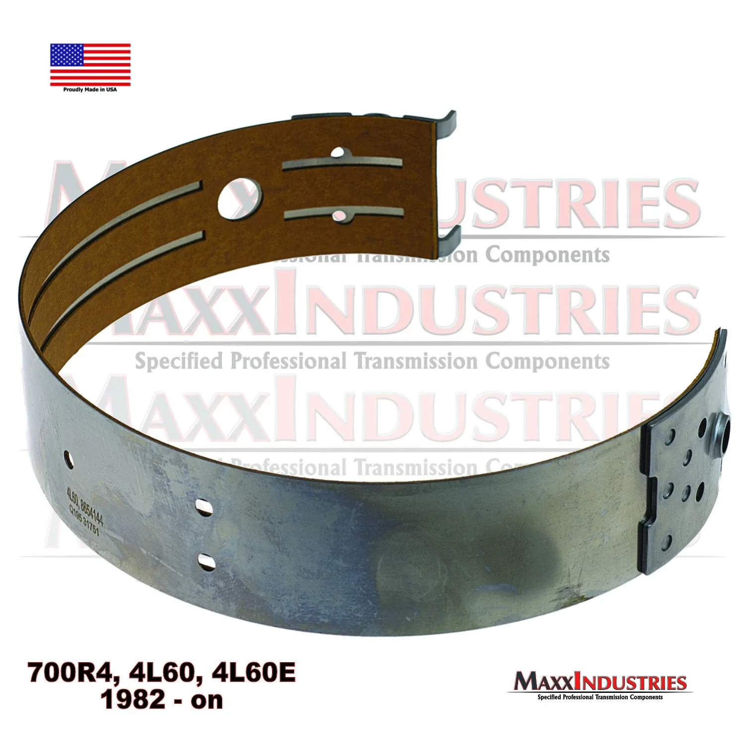 700R4 700 4L60 4L60E Alabama Professional Equipment Lined Band 2-4 1982-On image 3