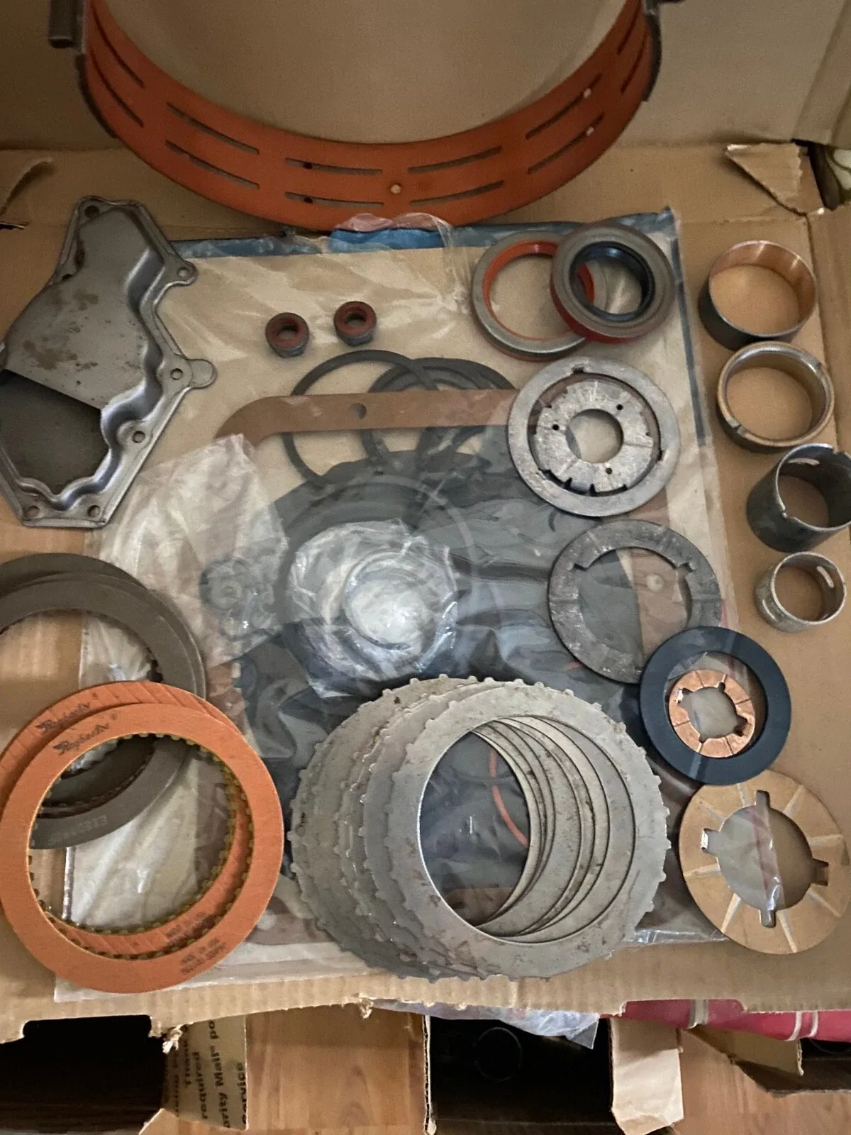 Ford C4 Heavy-Duty Transmission Rebuilder's Kit with Red Front Band
