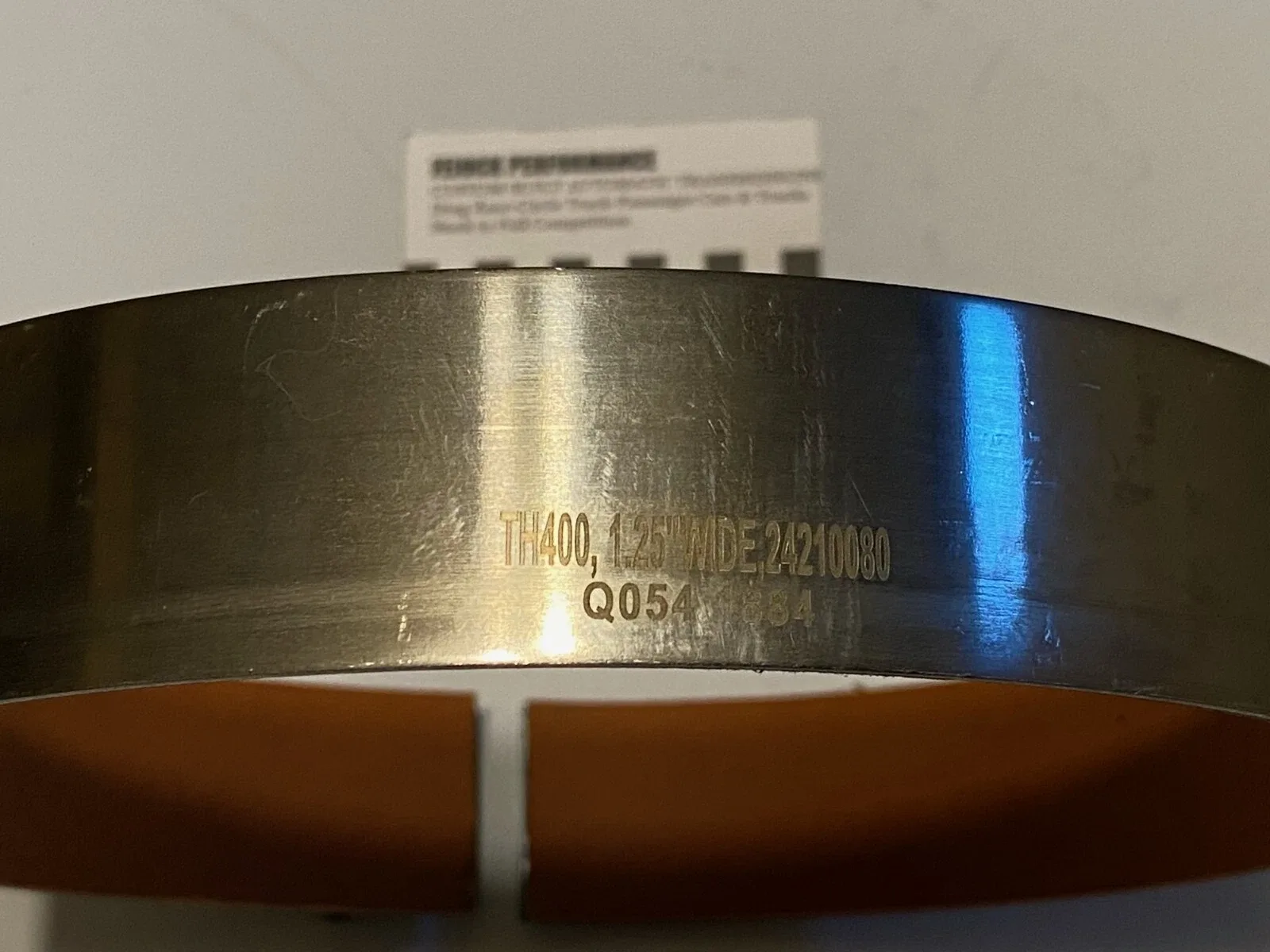 Feiock Performance Front Band 1.25" for TH400 / 4L80E - FP 400BAND1.25 image 2