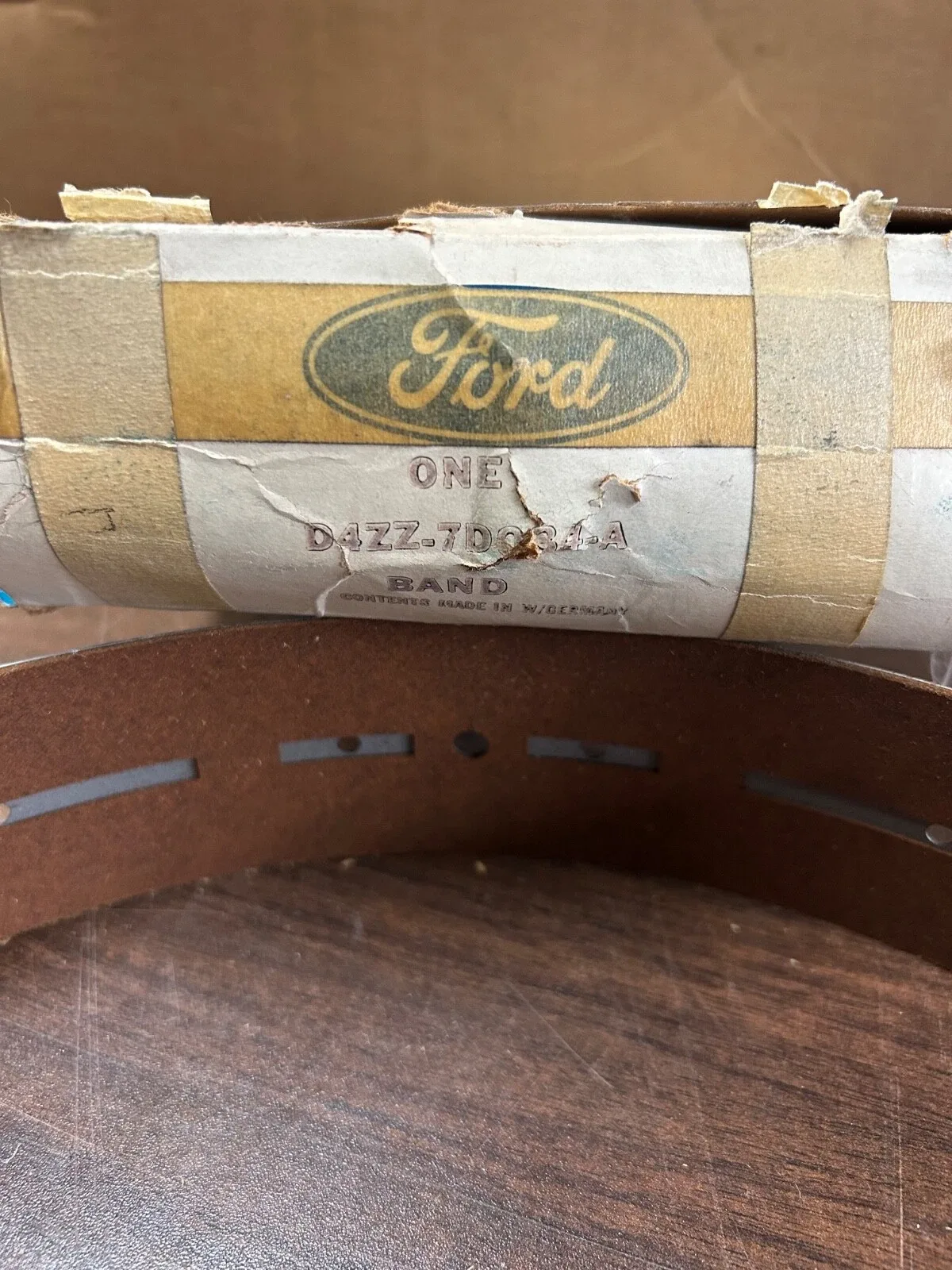 NOS 1974 - 1977 FORD C3 AUTO TRANS SERVO BAND D4ZZ-7D034-A MADE IN USA image 4