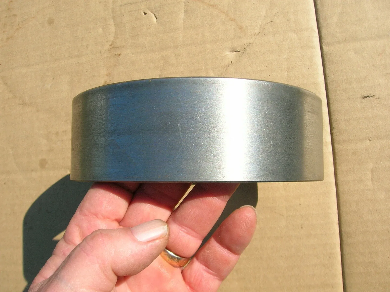 1958-61 Iron Torqueflite rear (reverse) band drum.Little light pitting.No damage image 3