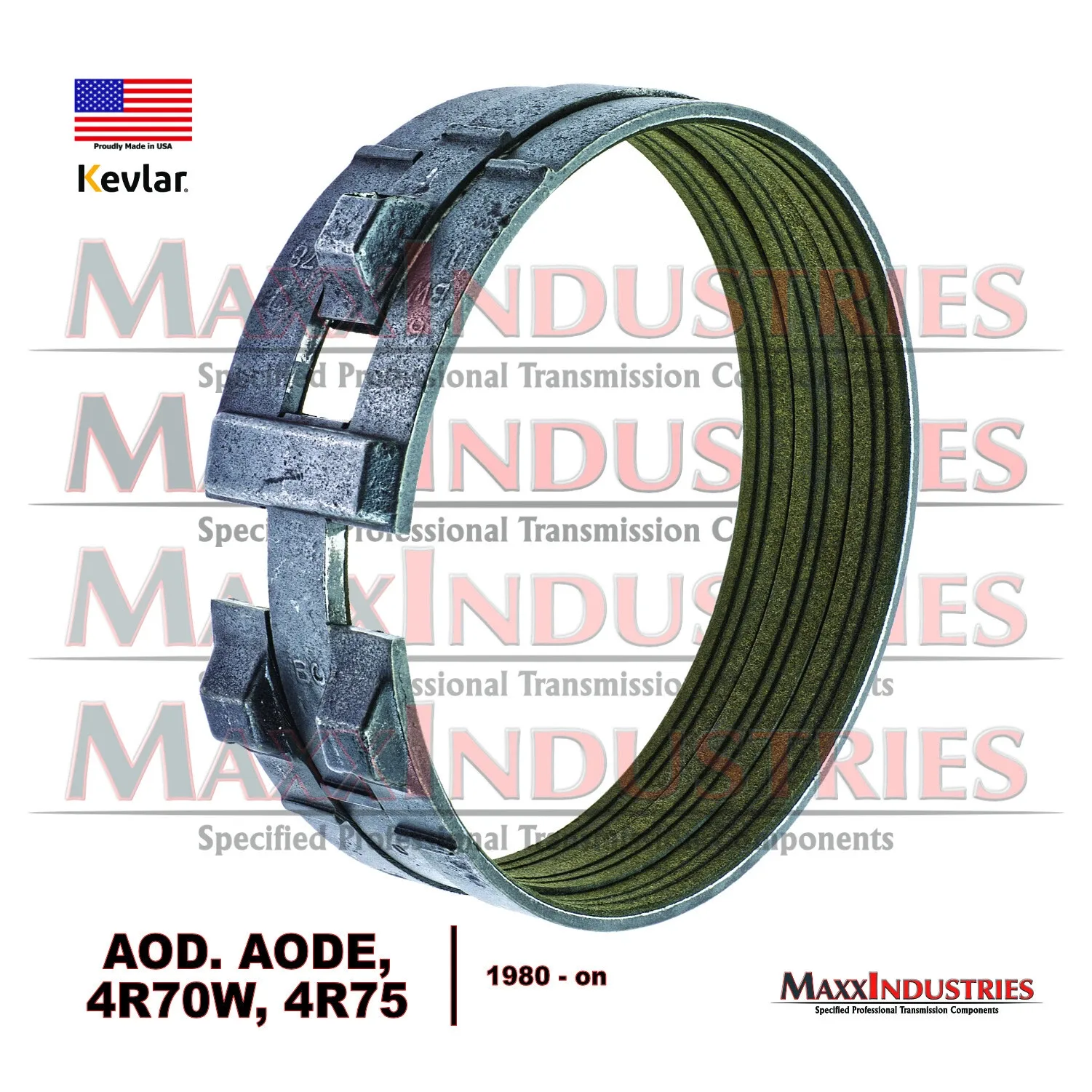AODE 4R70W 4R75 Transmission Reverse Band lined w/ Kevlar Heavy Duty fits 92-up image 2