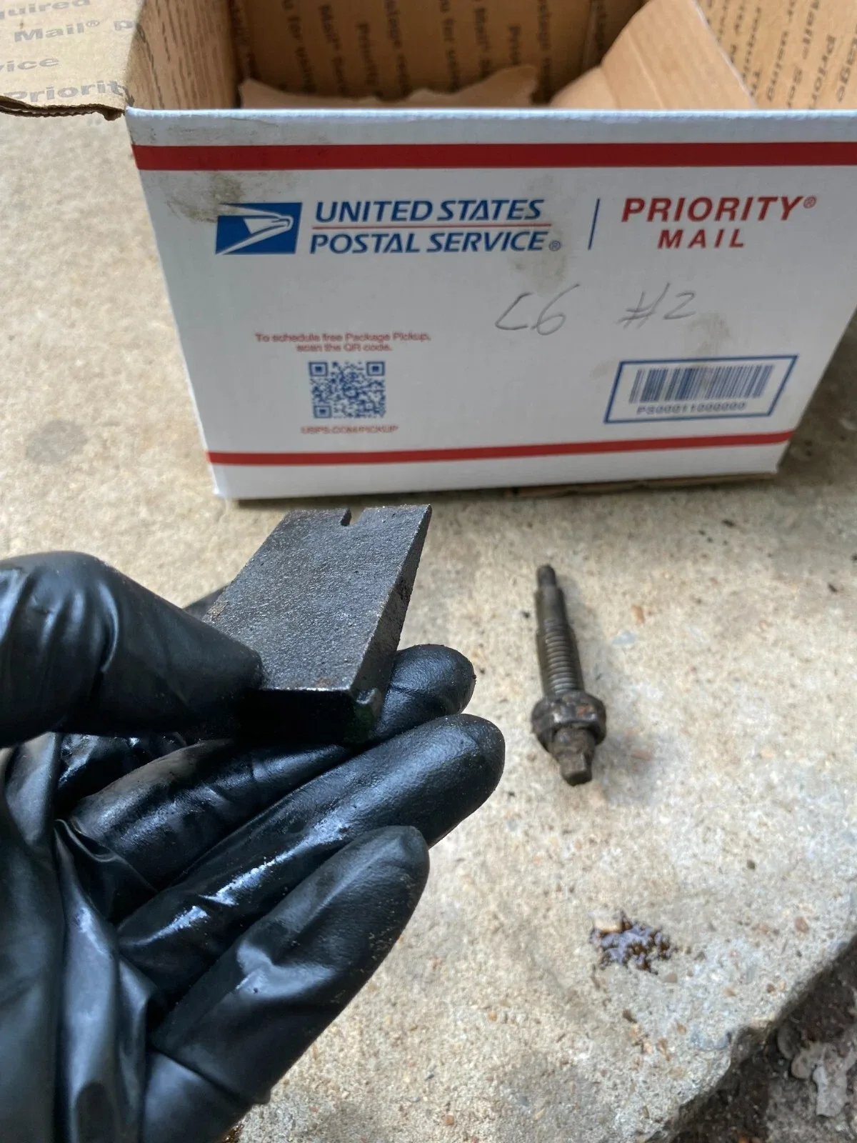 1970s Ford Lincoln C6 Automatic Transmission  Band adjustment wedge struts bolt image 4