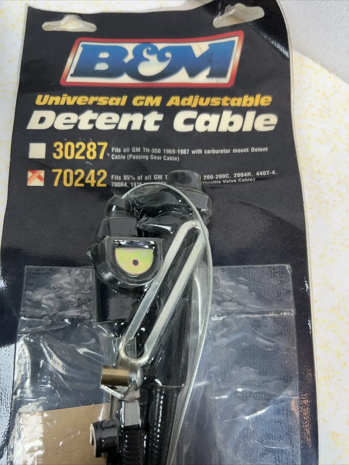B&M Automotive BMM70242 Throttle Valve Cable image 2