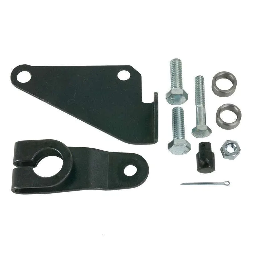 B and M Automotive Transmission Shift Bracket & Lever Kit for C6, Steel, Fits