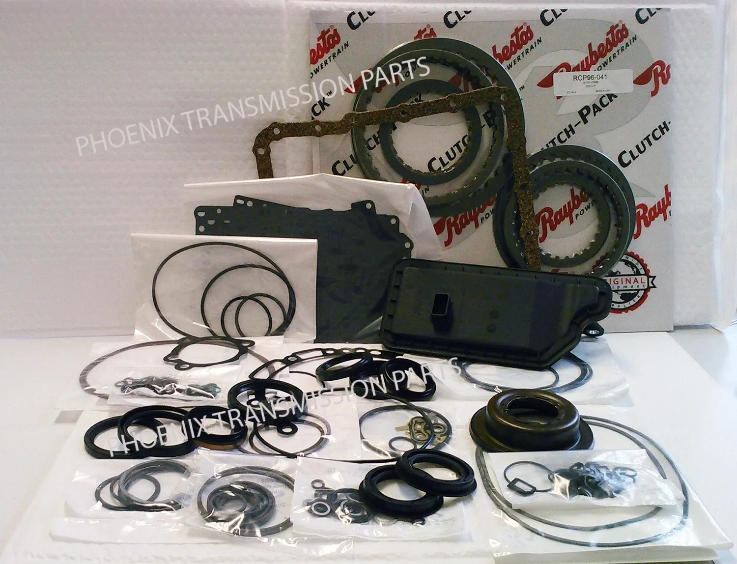 JF506E Transmission Rebuild Kit with Filter, Clutches & Band - TDL Raybestos (122711) image 2