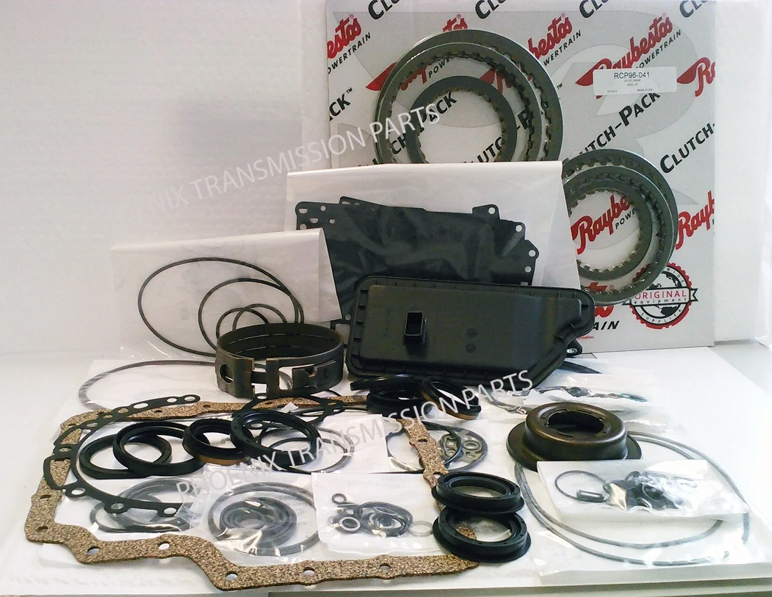 JF506E Transmission Rebuild Kit with Filter, Clutches & Band - TDL Raybestos (122711)