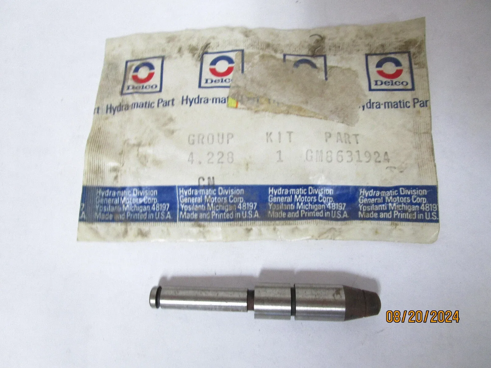 Delco 8631924 Intermediate Band Apply Pin