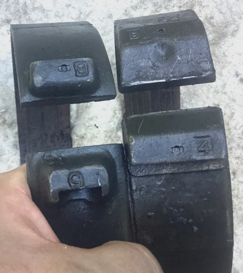 Ford OEM Front and Rear Bands 1 3/4" Wide (Used) image 4
