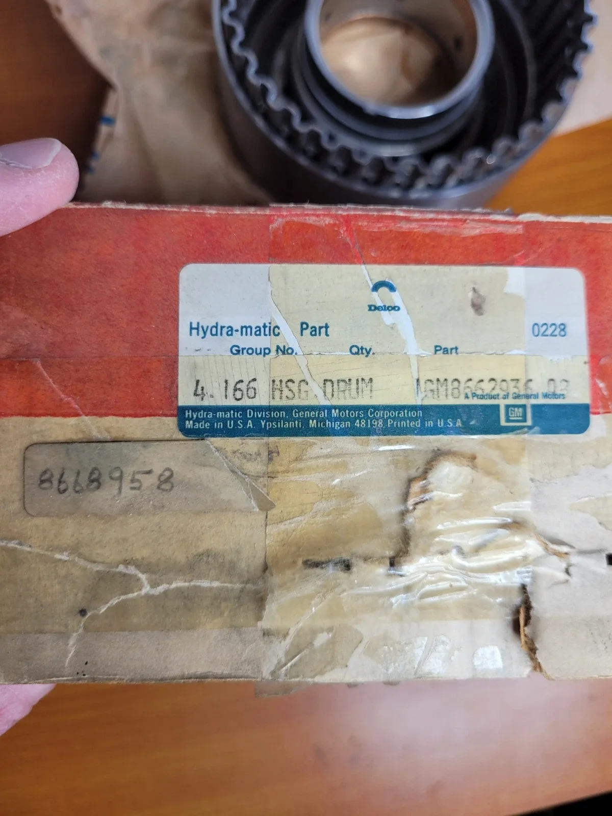 1985 GM Chevrolet Buick Band MPN 864930 image 4