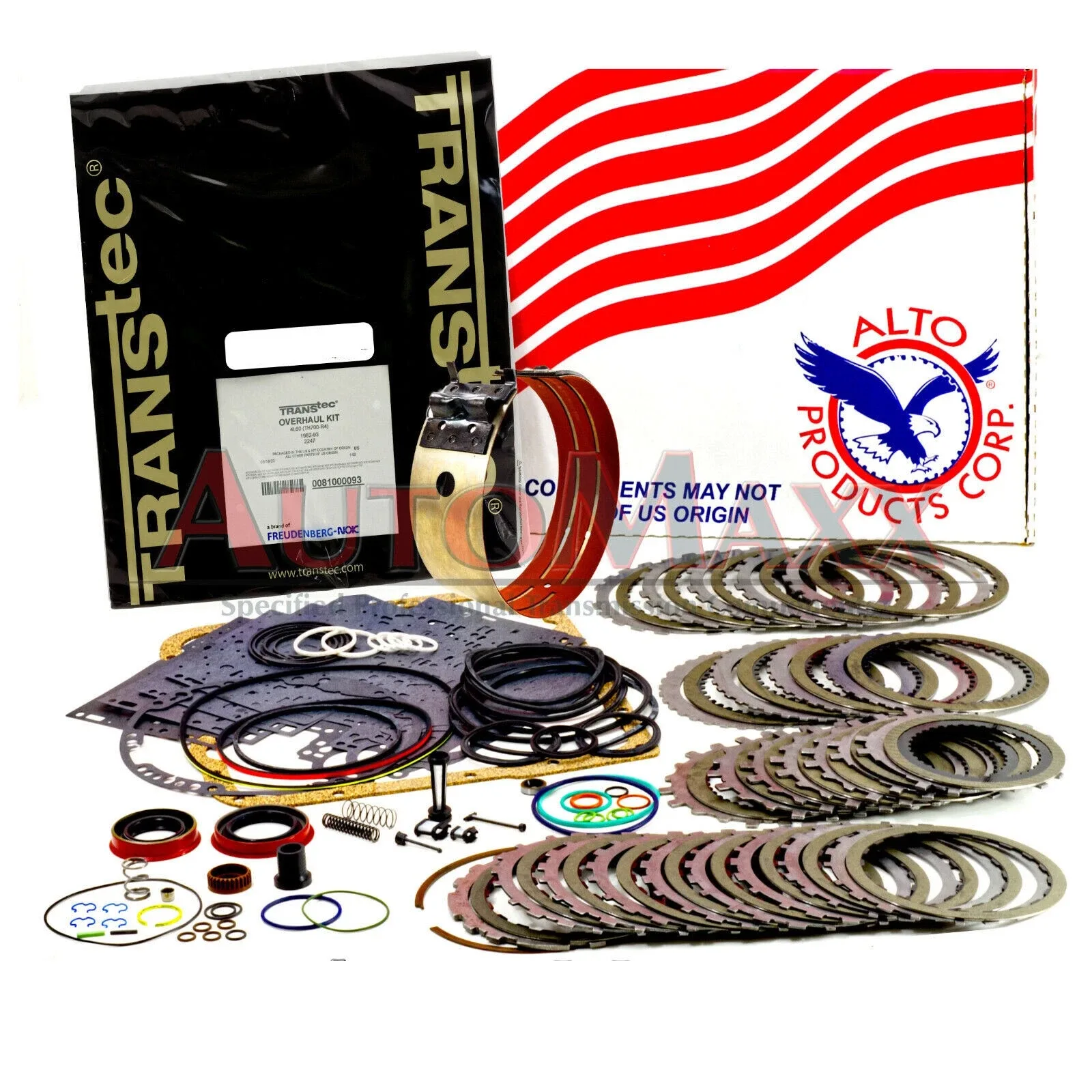 700R4 Transmission Rebuild Kit Alto Heavy Duty 3-4 Power Pack w/WIDE Band 87-93