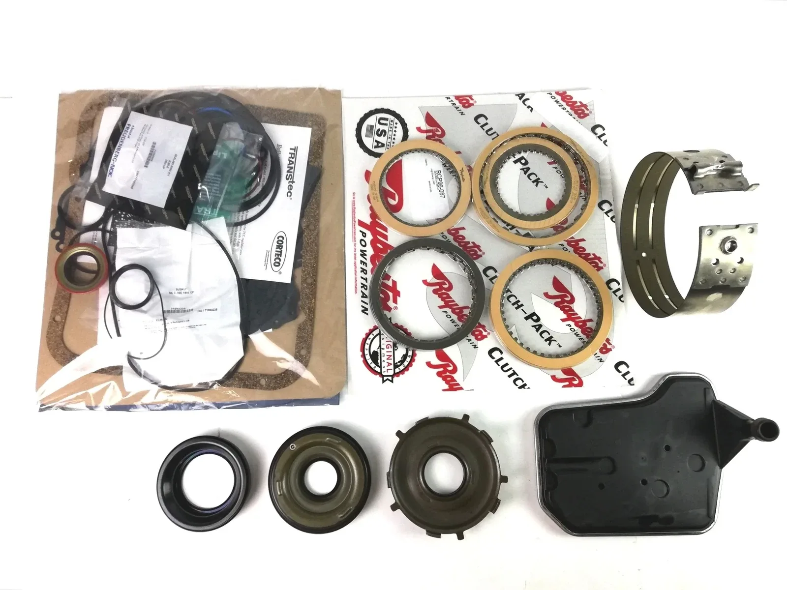 Banner Kit With Transtec Raybestos With Filter Band Pistons 4L60E 1993/03 image 3