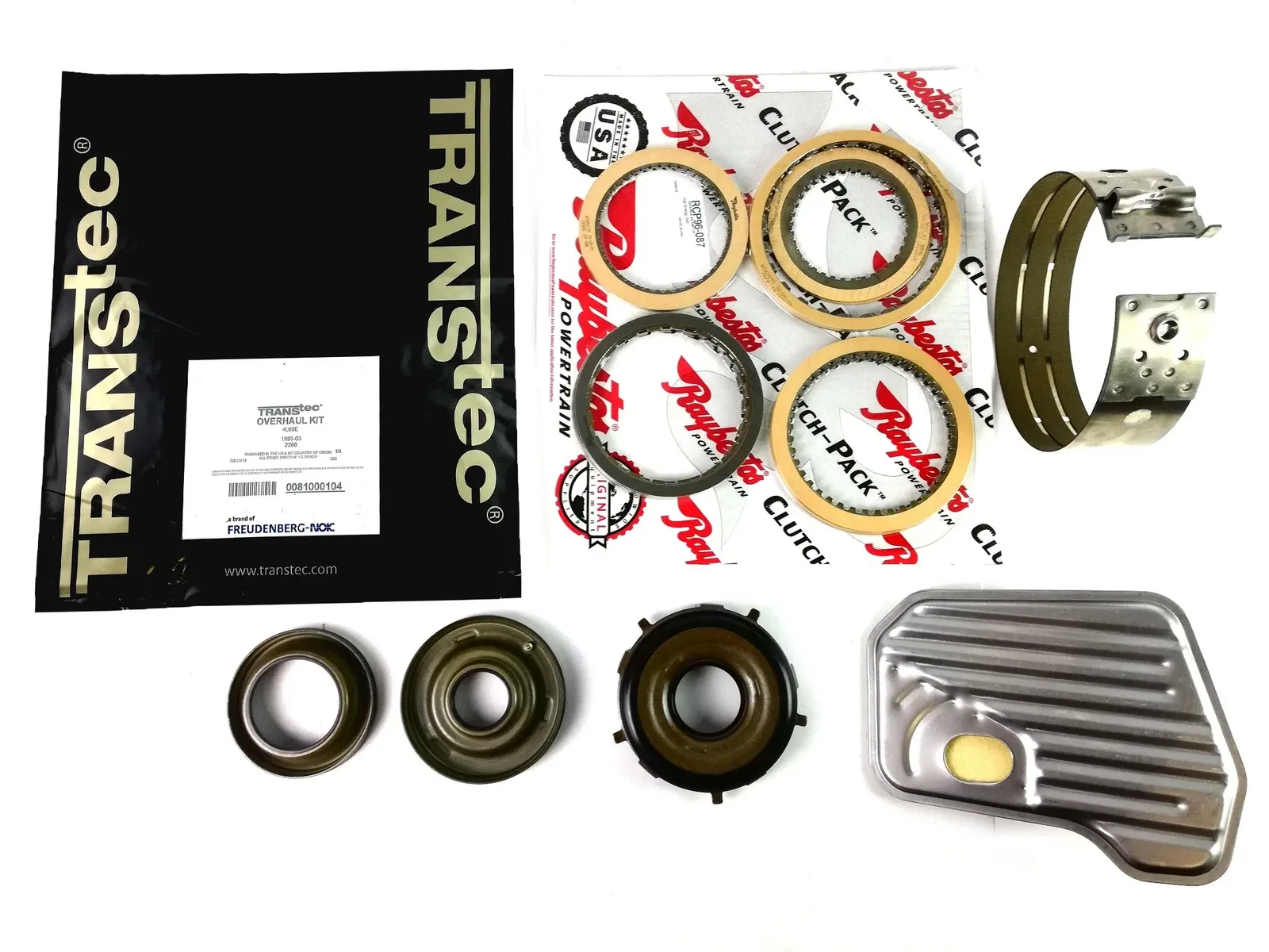 Banner Kit With Transtec Raybestos With Filter Band Pistons 4L60E 1993/03