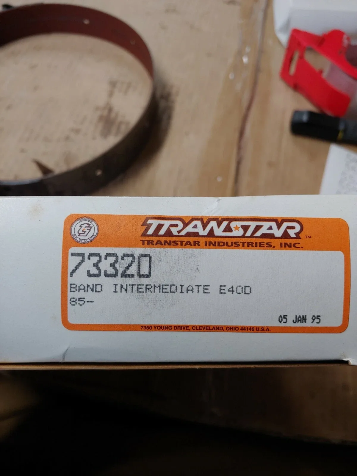 Transtar 73320 Intermediate Band for E40D Transmission