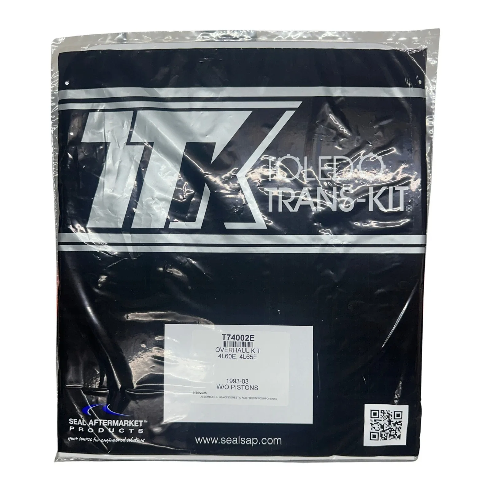 1993-2003 GM 4L60E Banner Rebuild Kit HDK6100GLSBPF image 2