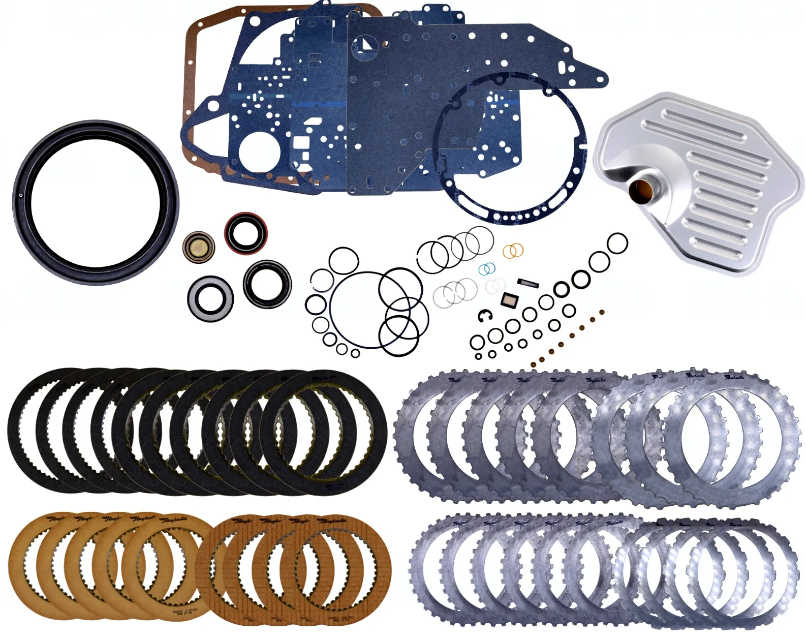 1996-2003 4R70W Transmission Master Rebuild Kit w/ Filter — TJS MPN 4R70W Transmission Master Rebuild Kit w/ Filter 1
