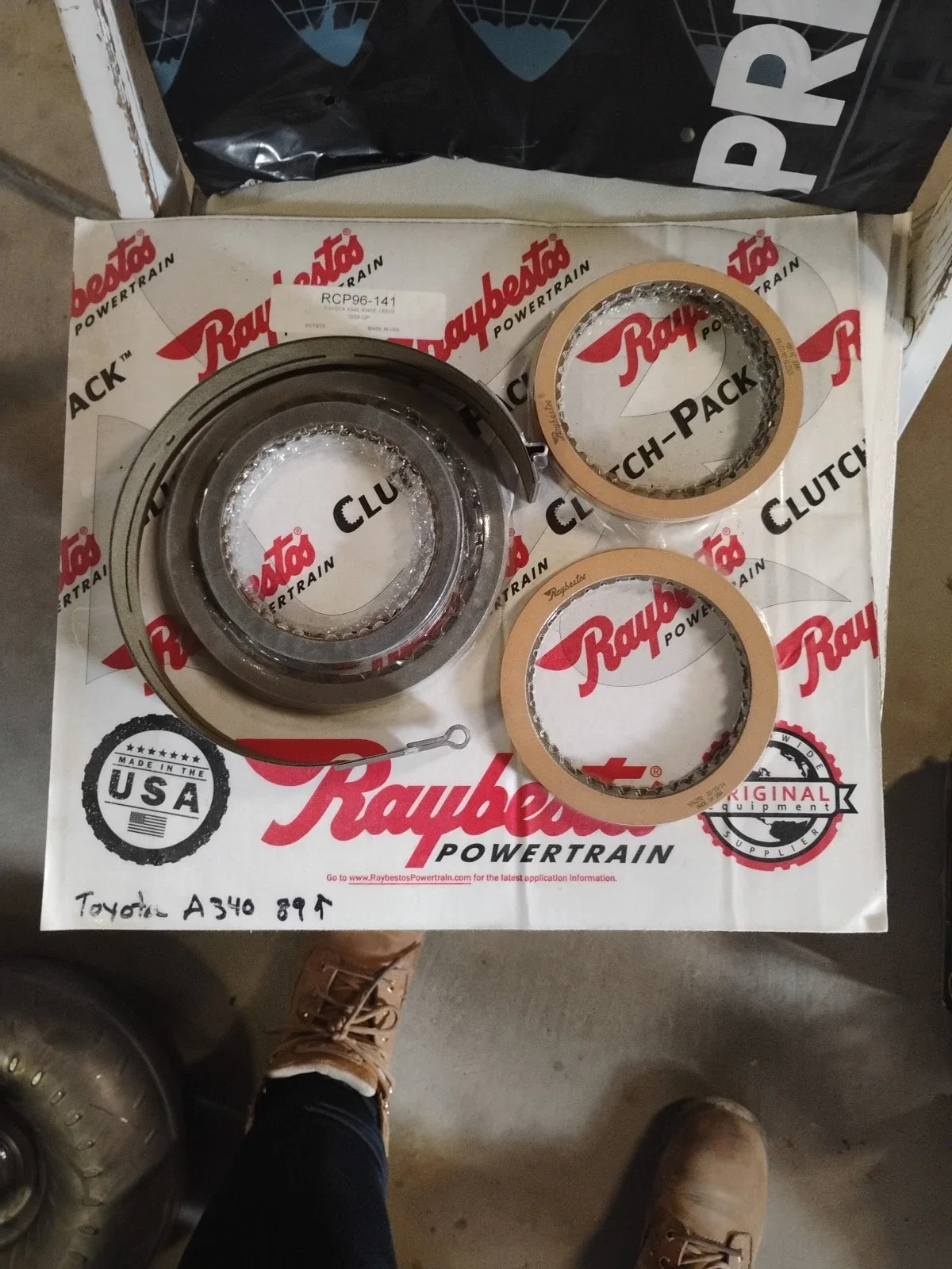 1987-2001 A340E A340H AW430-43LE AW430-80LE Rebuild Band Kit K88900K image 2
