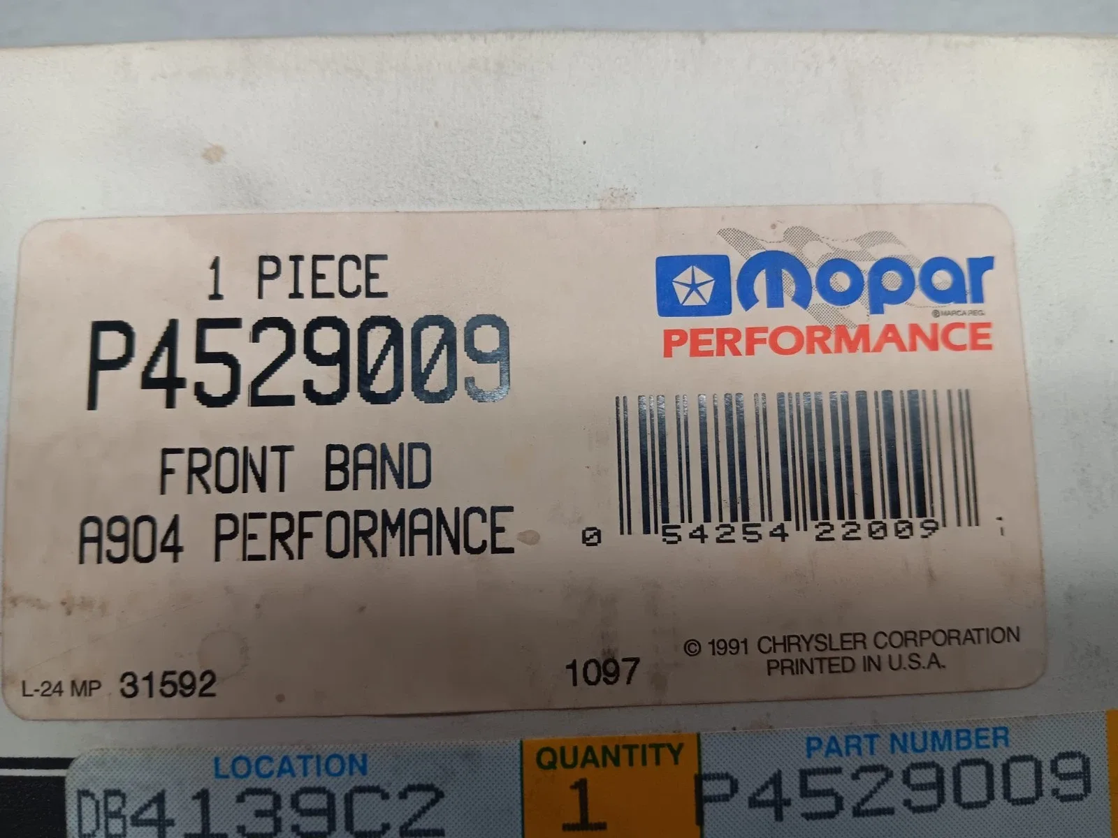 Mopar P4529009 Transmission Front Band image 2
