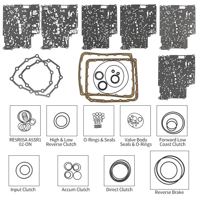 Nissan TITAN / Pathfinder 5.6L Transmission Rebuild Kit RE5R05A T17400C image 2
