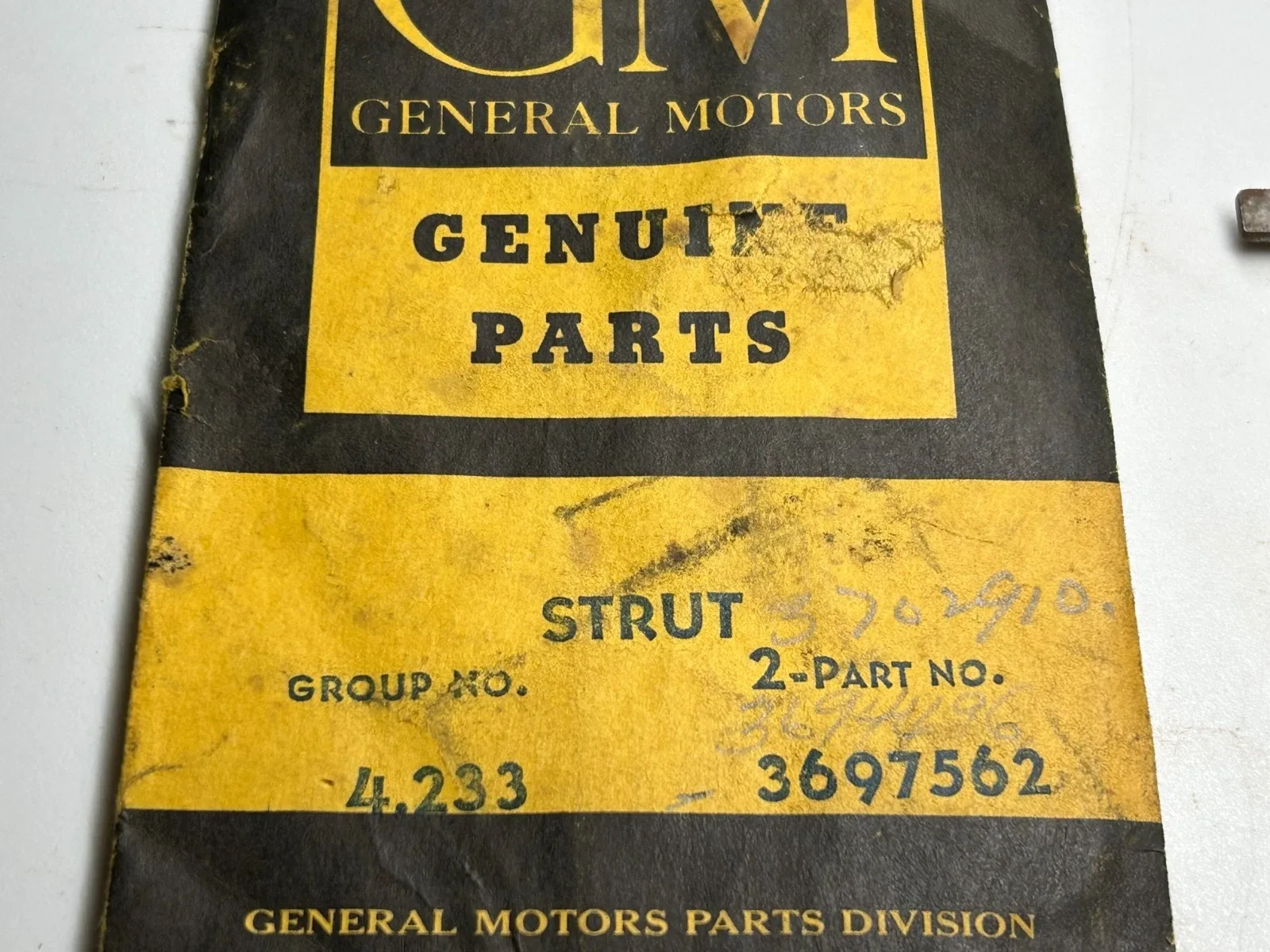 1951-1952 Chevrolet Low Brake Band Apply Strut — GM 3697562 image 3