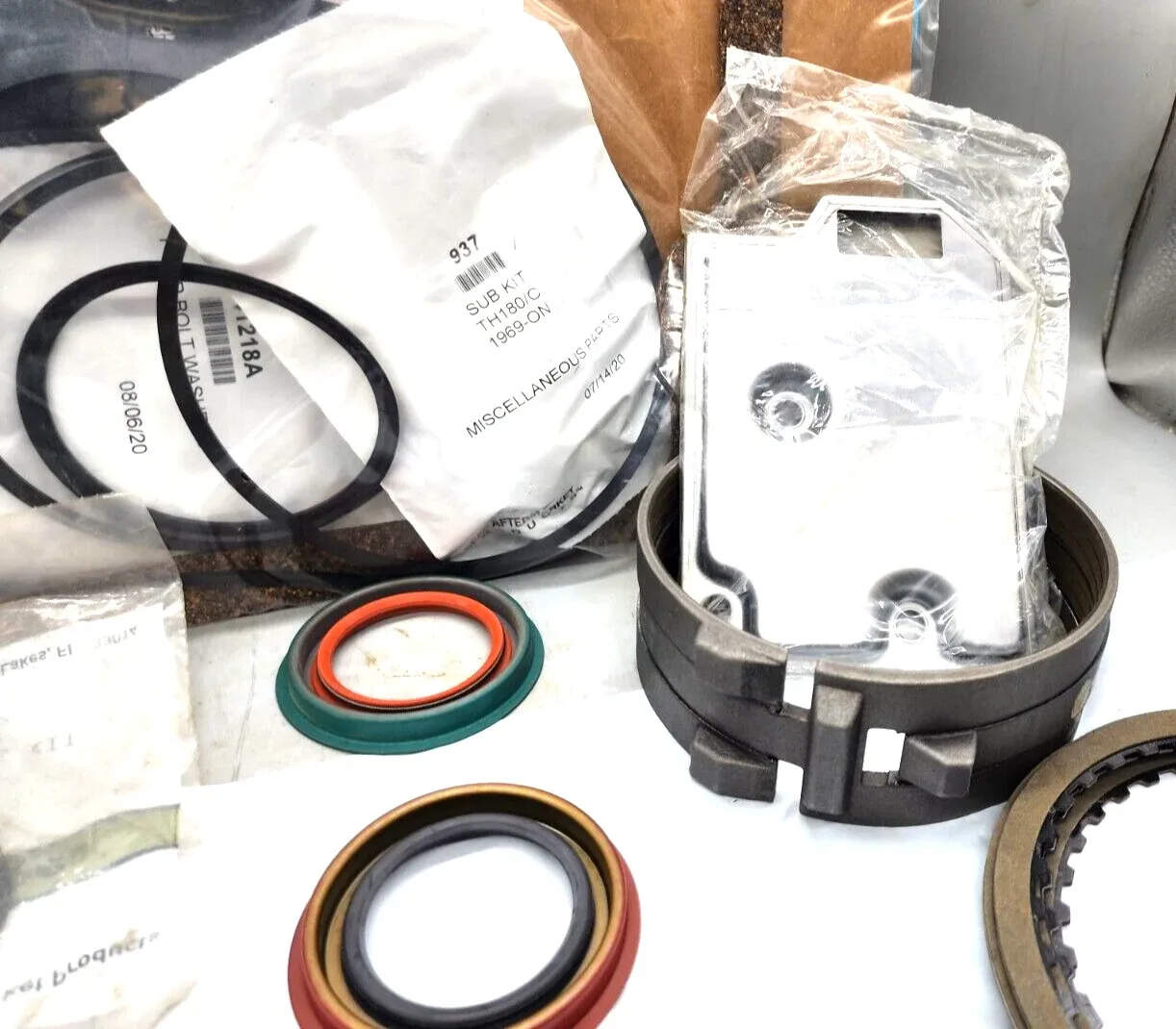 TH180 Master Overhaul Kit — Band / Clutch Steels (MPN 180 Banner) — Jeep Tracker image 3