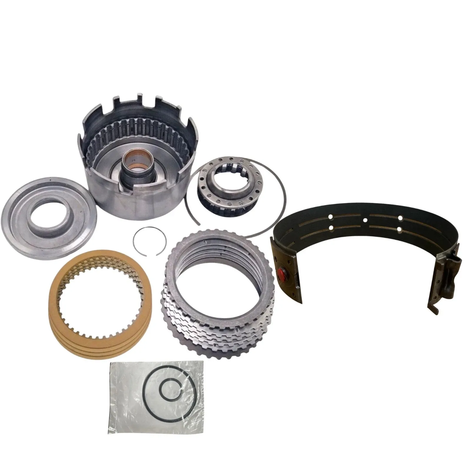 4L60E 4L65E 700-R4 Reverse Input Drum Rebuilt+Band+Frictions+Piston Kit 87-Up