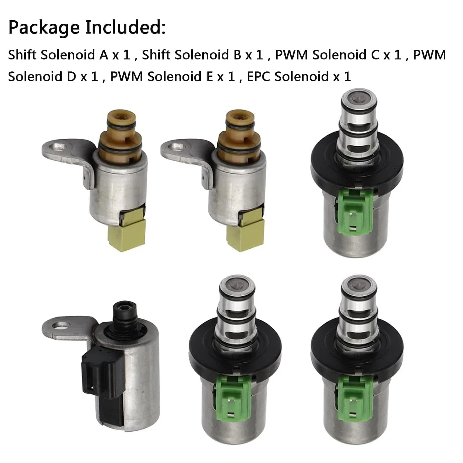 4F27E Transmission Solenoid Kit 6PCS MPN 48420K-R image 4